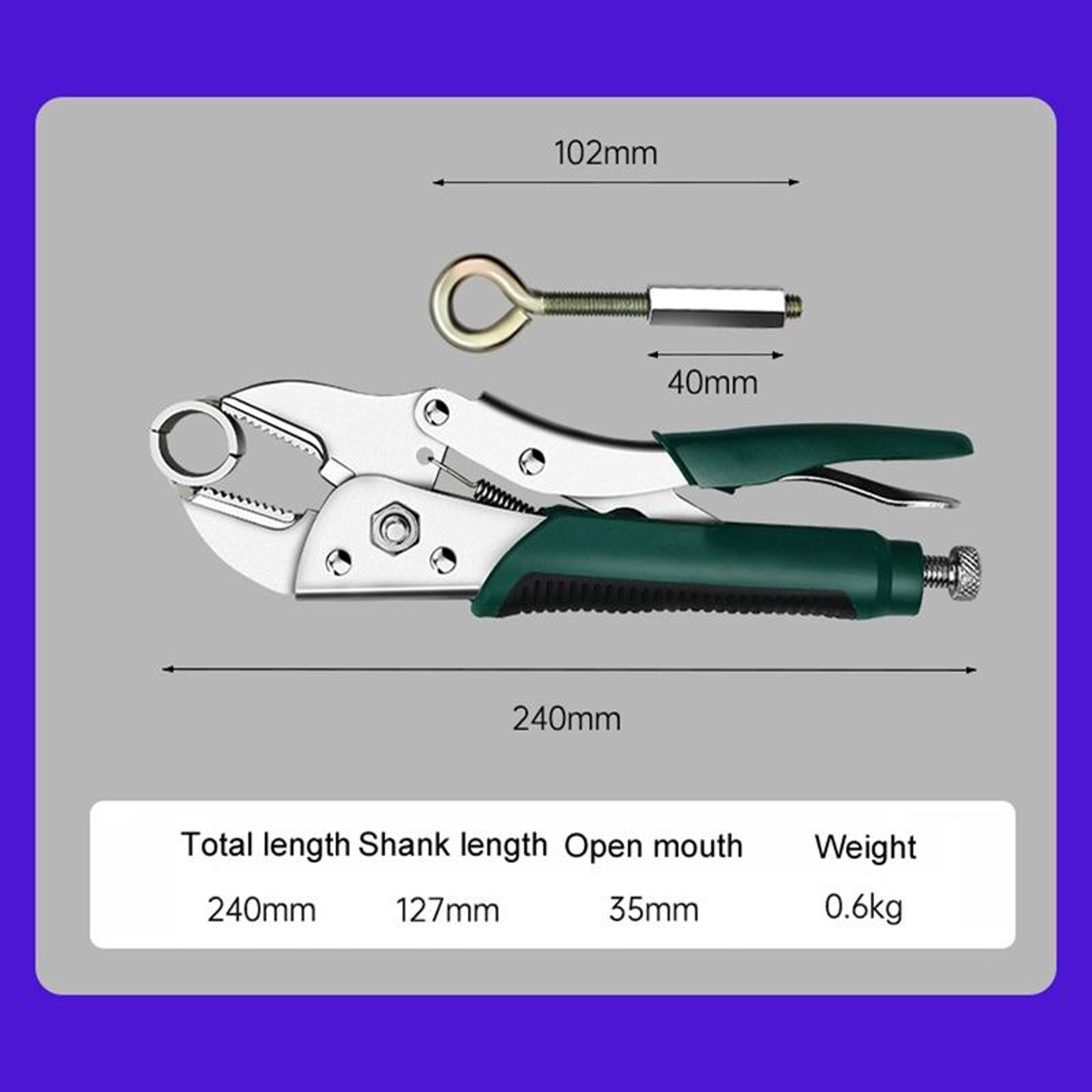 Premium Floor Heating Pliers Manual Pipe Removal  Installation Tool 1