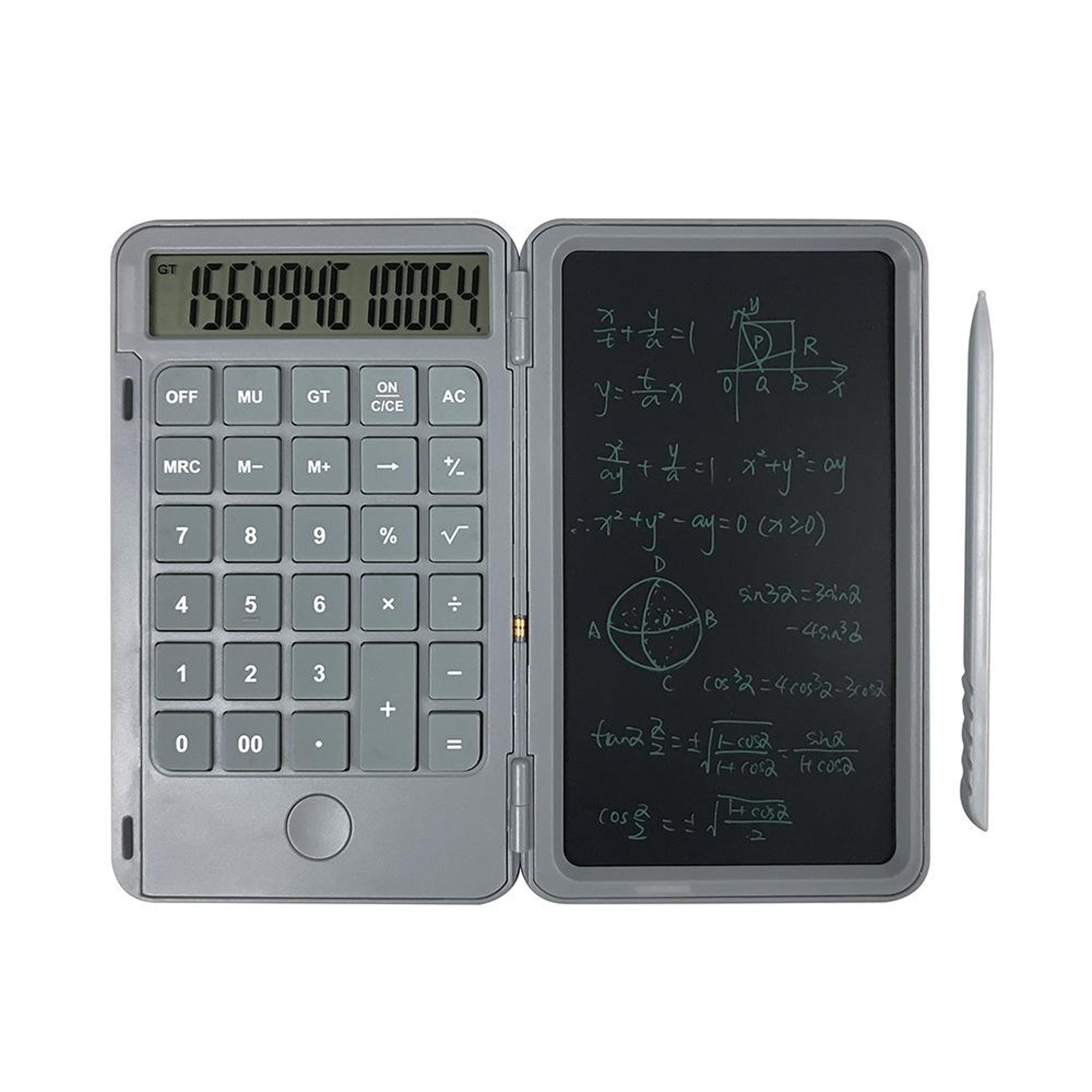 Smart LCD Writing Tablet Calculator With Stand Portable Memo Pad For Office  Study 6
