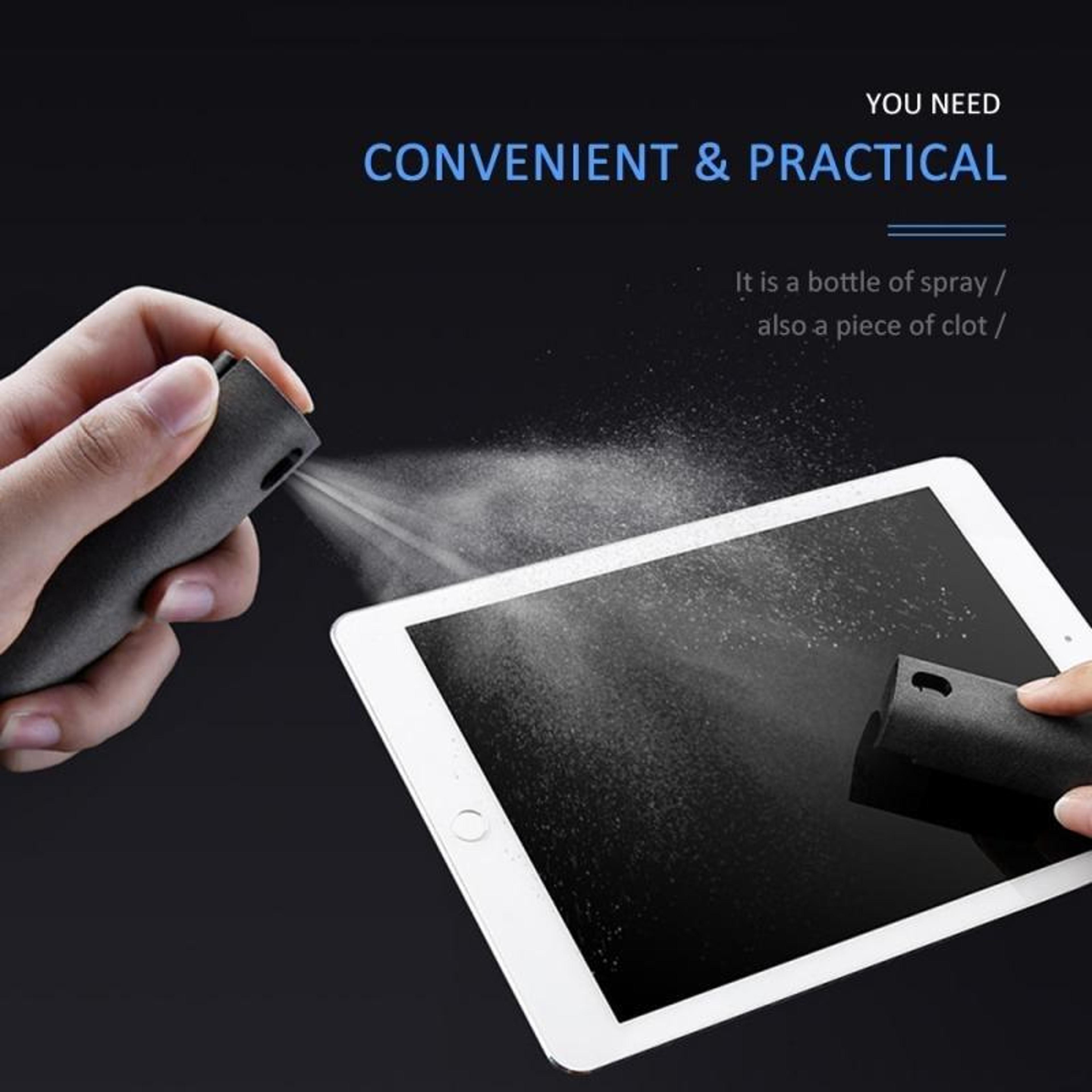 Portable 2in1 Screen Cleaner Spray For Phones Laptops  Camera Displays 2