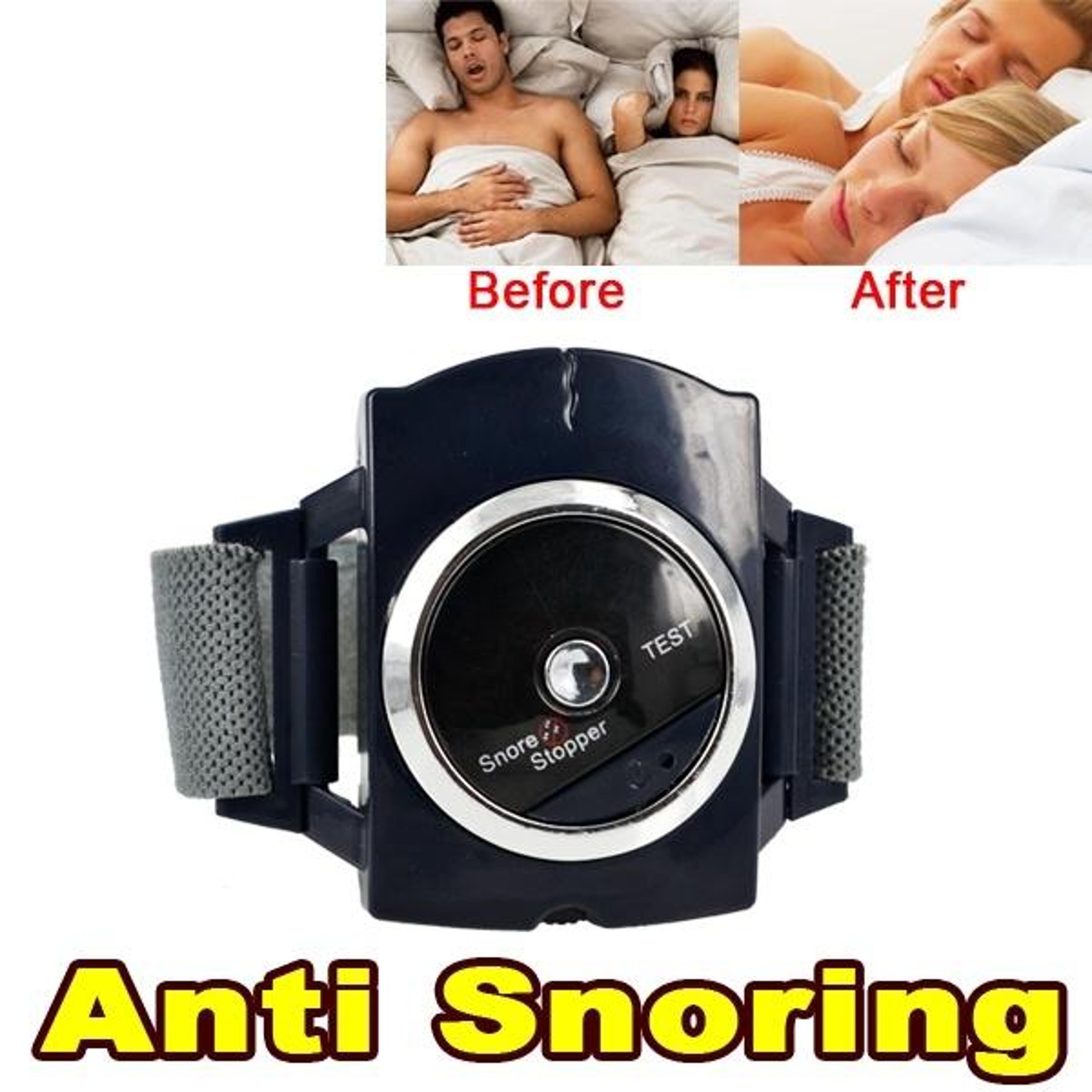 Smart Snoring Relief Device Wristband With Infrared Biofeedback Therapy 1