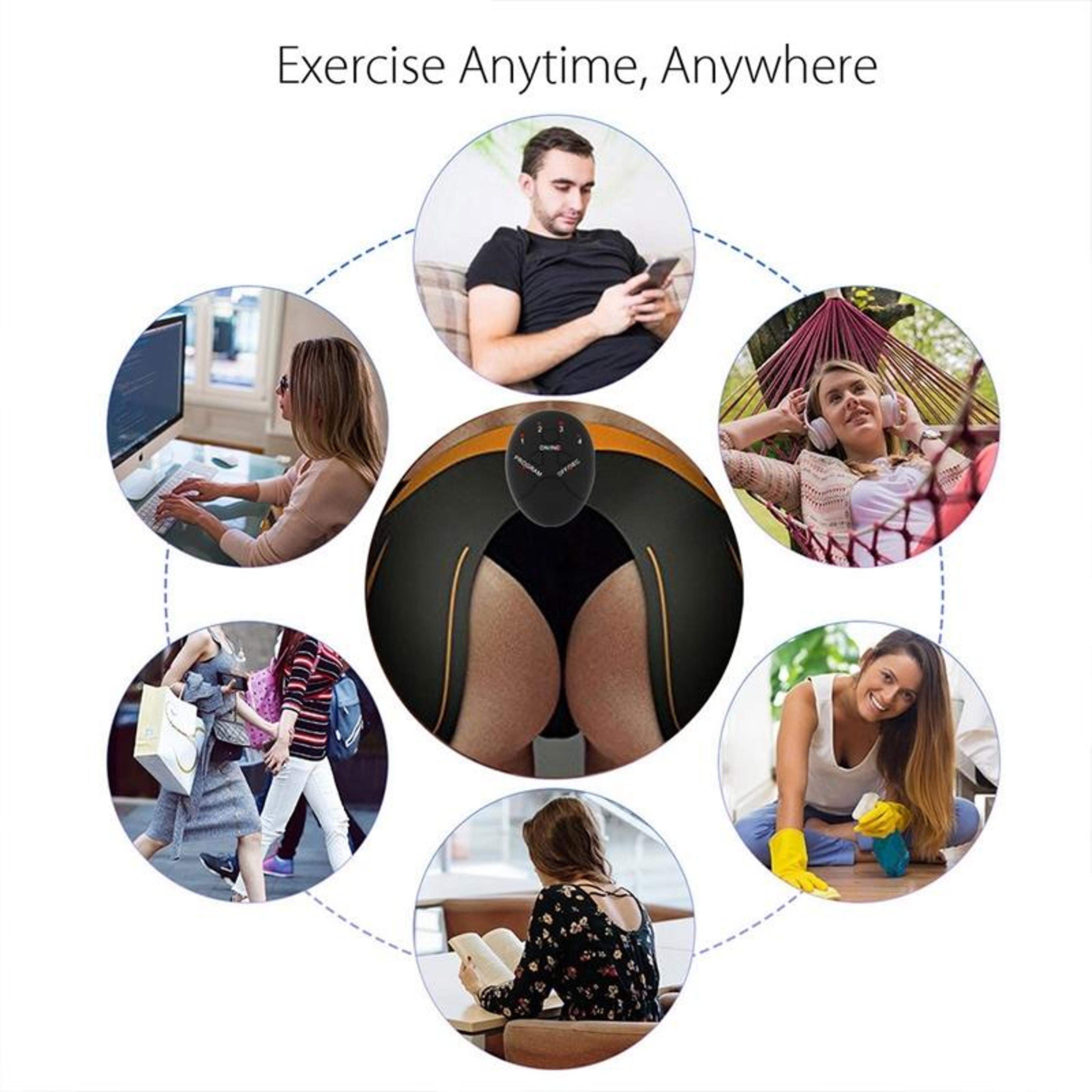 EMS Hip Trainer And Butt Lift Massager Pad For Toning Shaping And Muscle Activation 5