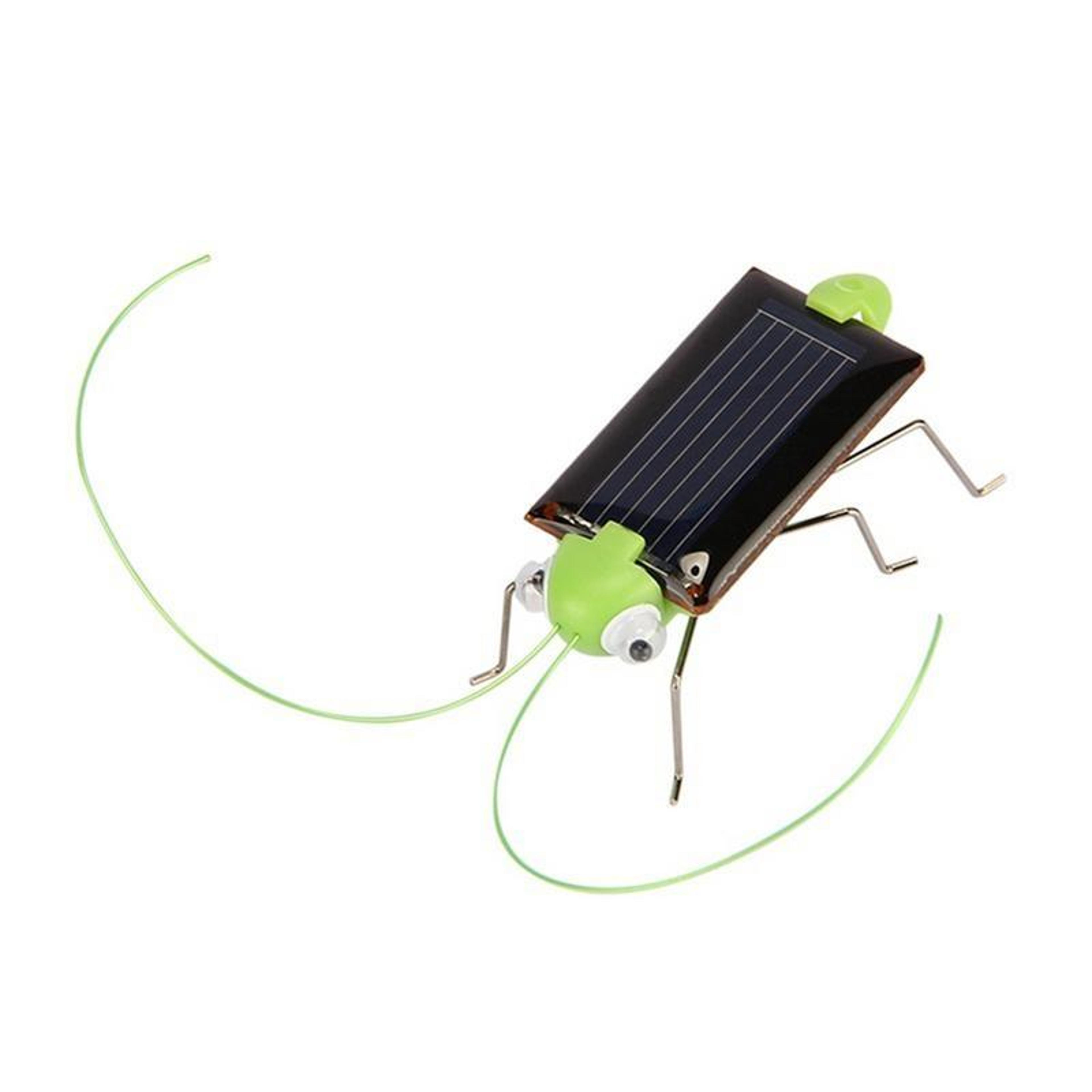 Solar Powered Grasshopper Bug Toy For Kids Eco Friendly Vibrating Insect Toy 1