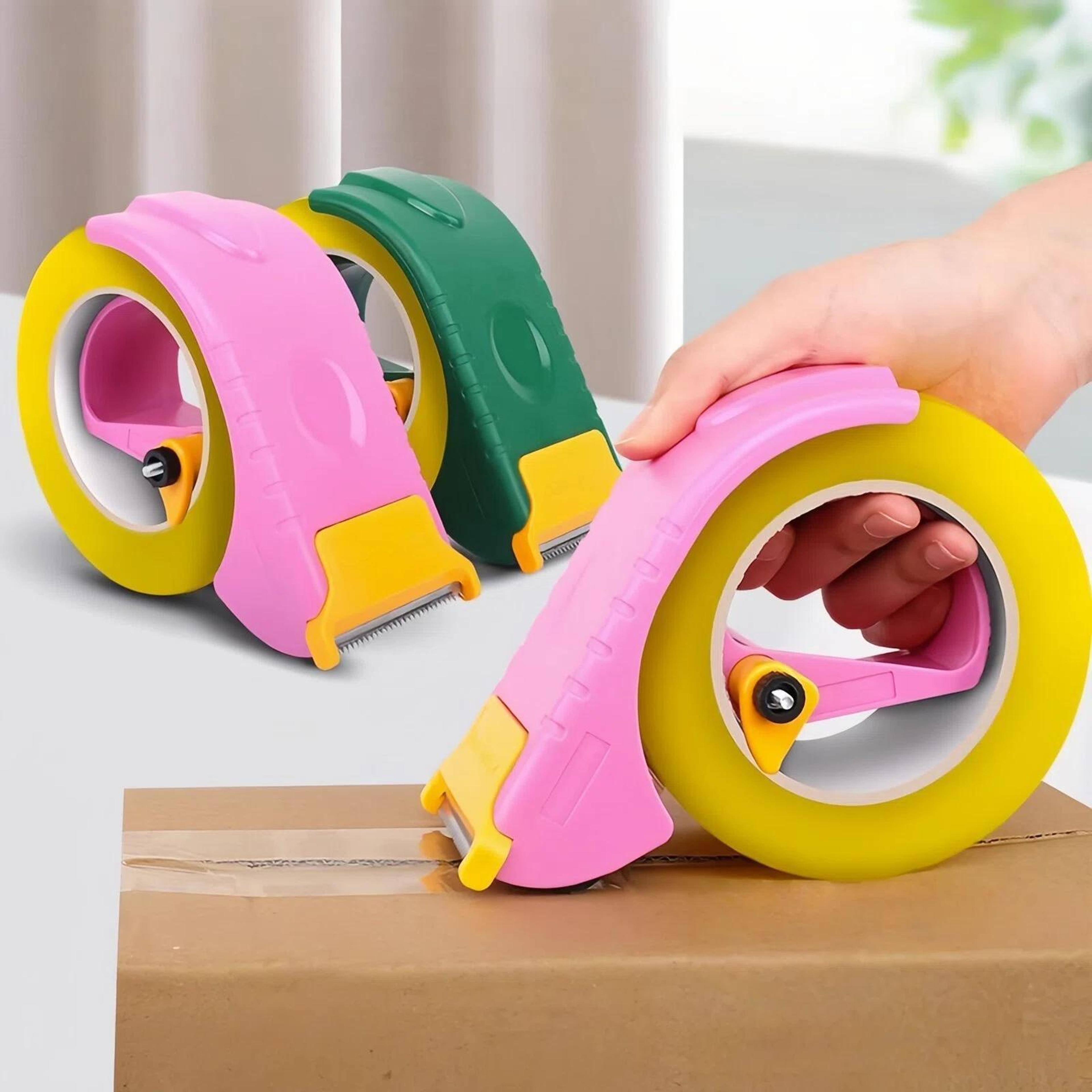 Adjustable Packing Tape Dispenser With Stainless Steel Blade For Fast Carton Sealing 9