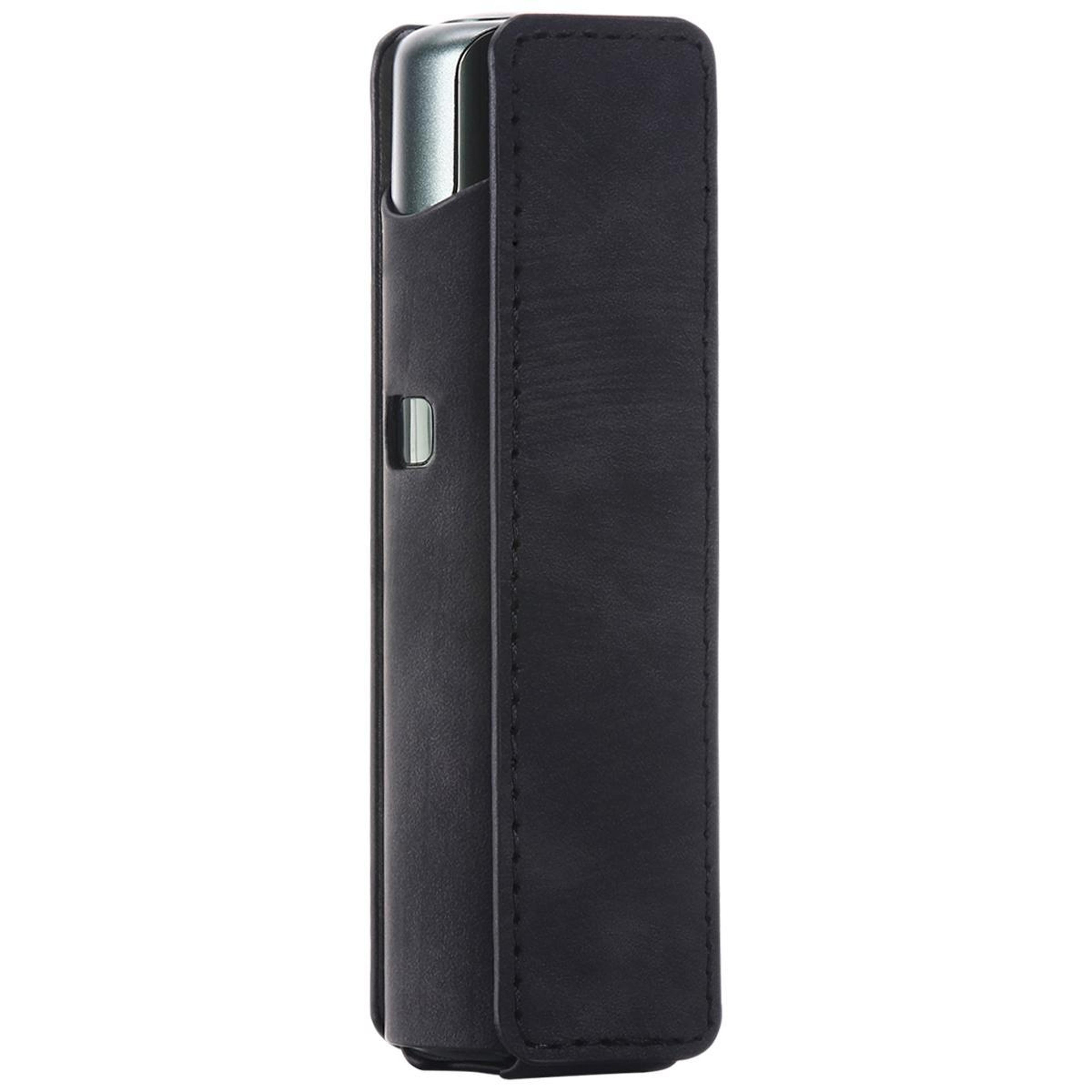 vintage pu leather protective case for lil solid 3.0 heat-not-burn device