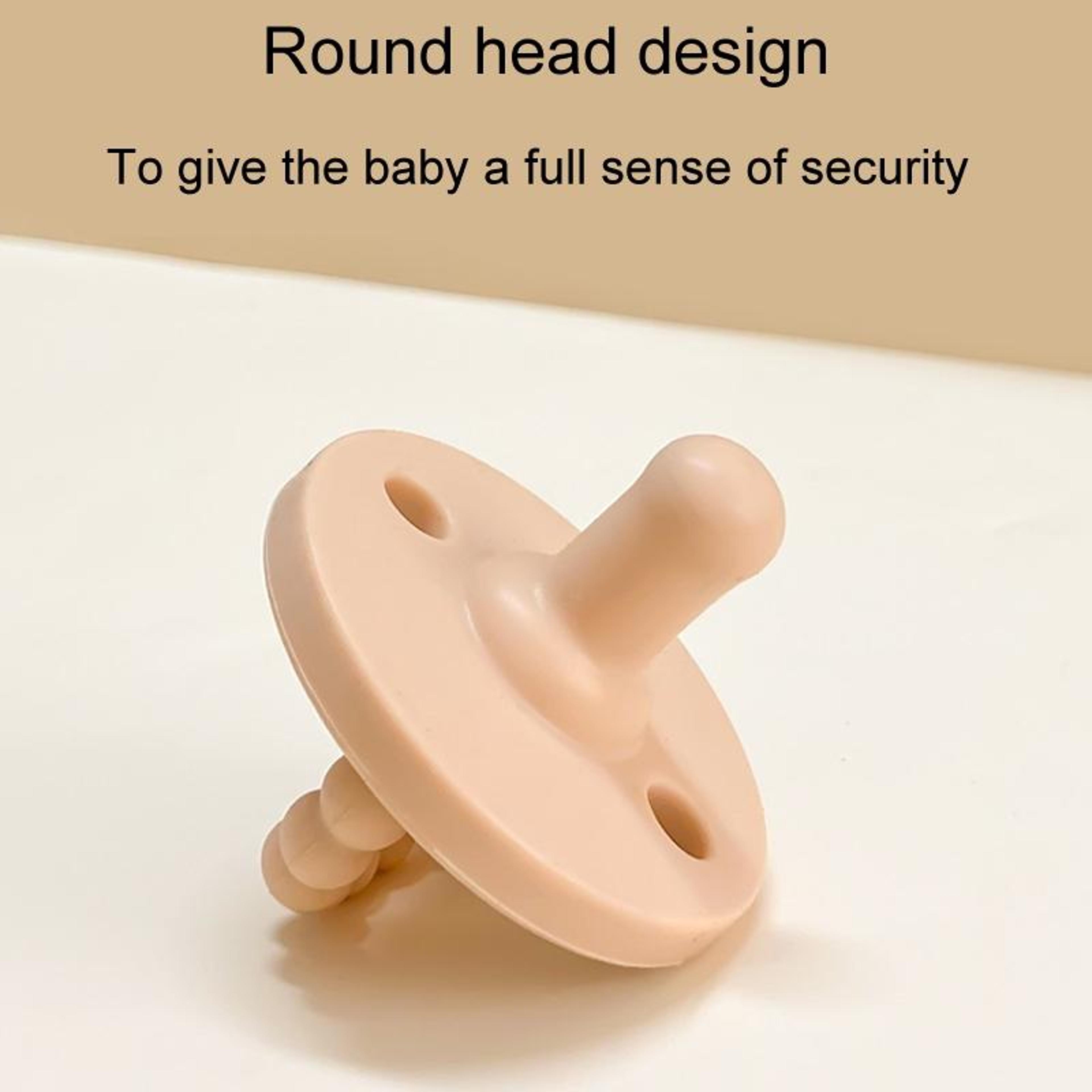 Breast Like Silicone Baby Pacifier For 6 Months Soft Comfort Soother 4