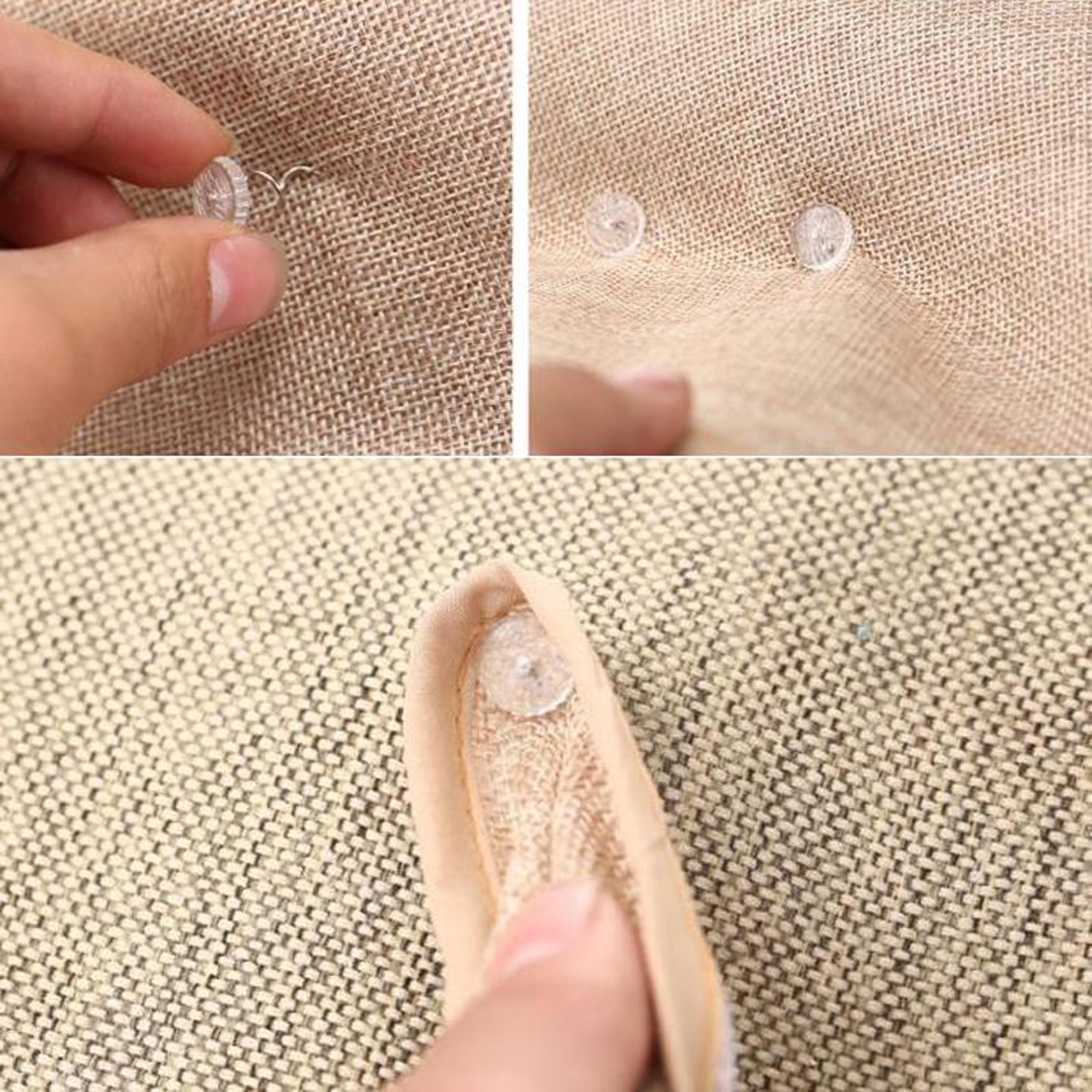 Transparent Twist Pins For Bed Sheets Sofa Cushions  Slipcovers 20PCS 5