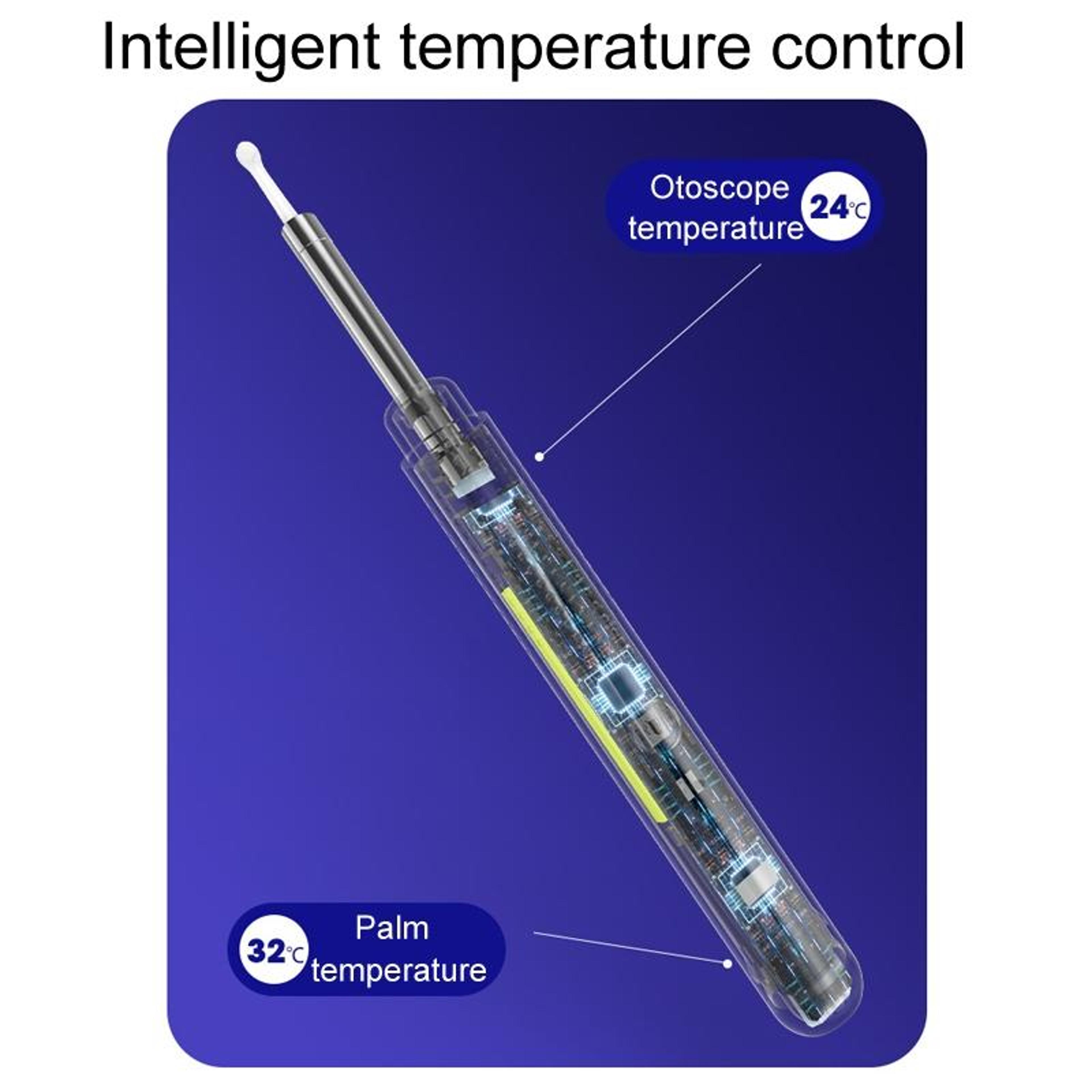 Smart Visual Ear Cleaner Endoscope Ear Wax Removal Tool With App View 5