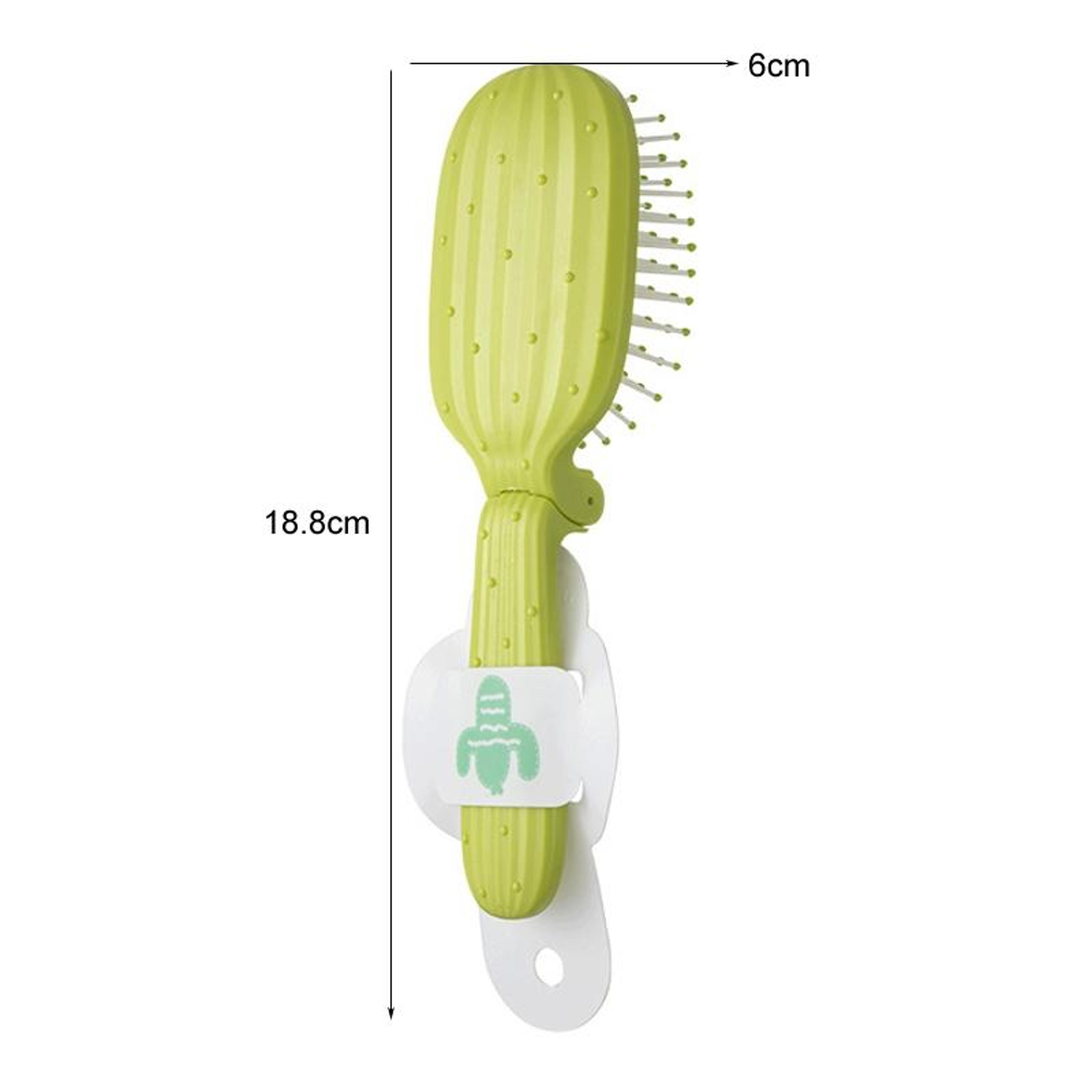 Portable Folding Scalp Massage Comb With Air Cushion  Anti Static Fine Teeth 1
