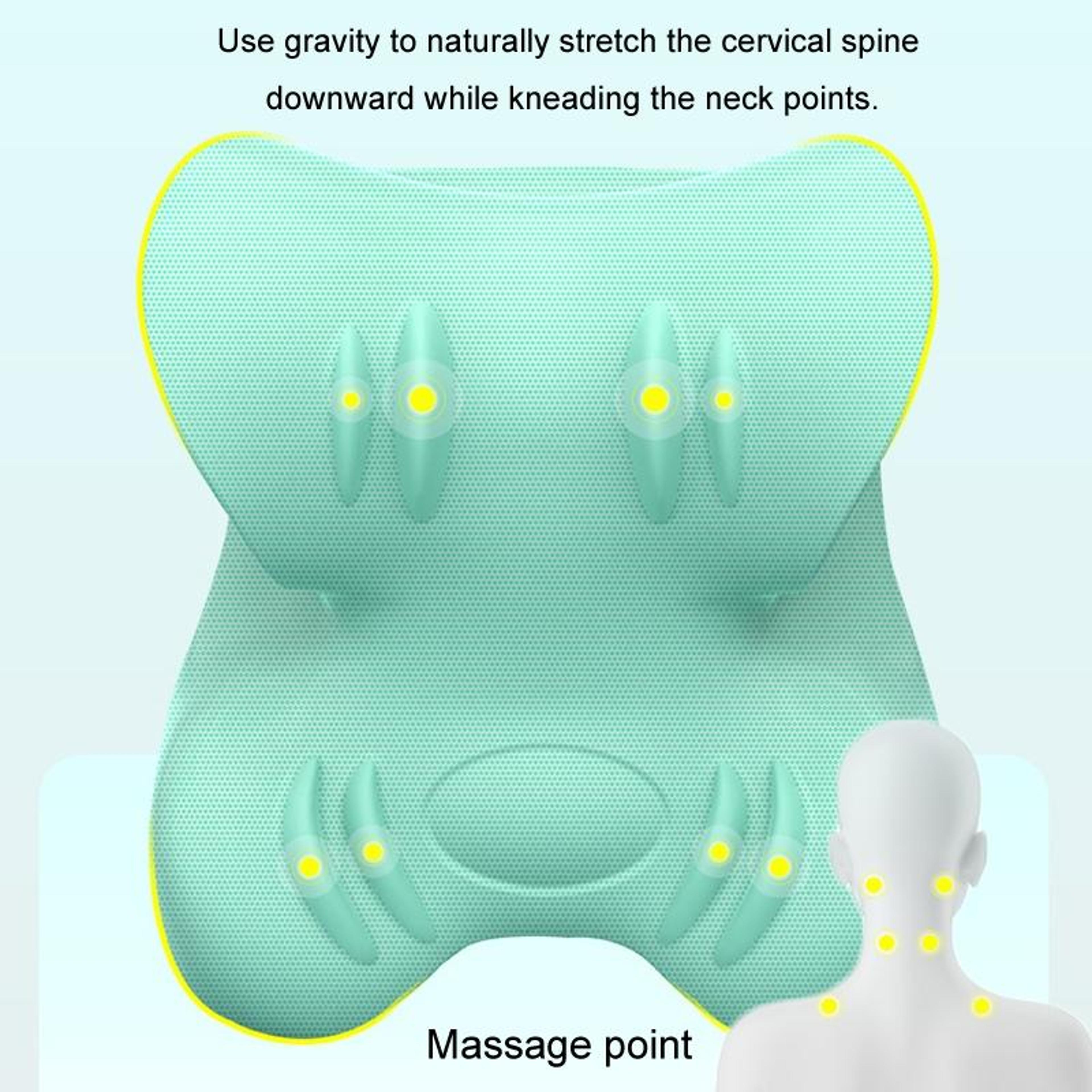 Cervical Traction Pillow Neck Pain Relief  Posture Corrector Support 2
