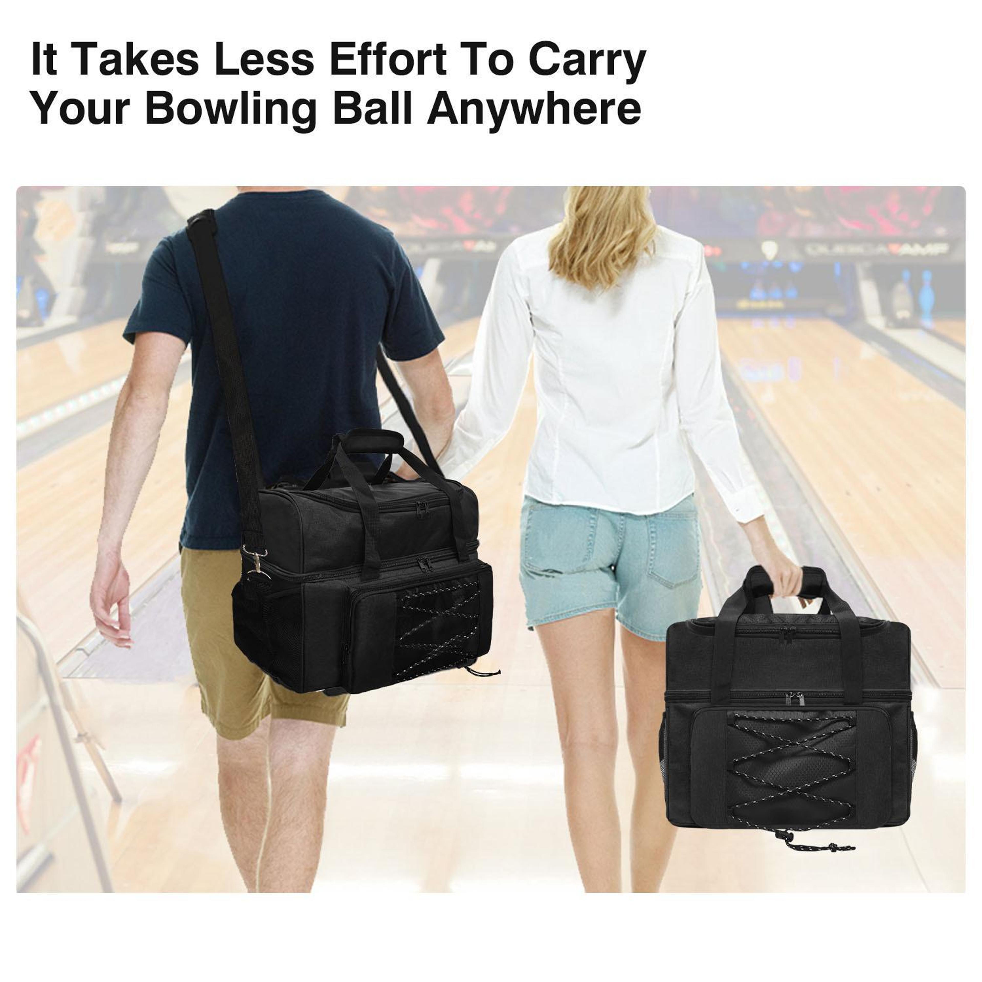 Bowling Backpack With Shoe Compartment And Ball Protection Storage 5