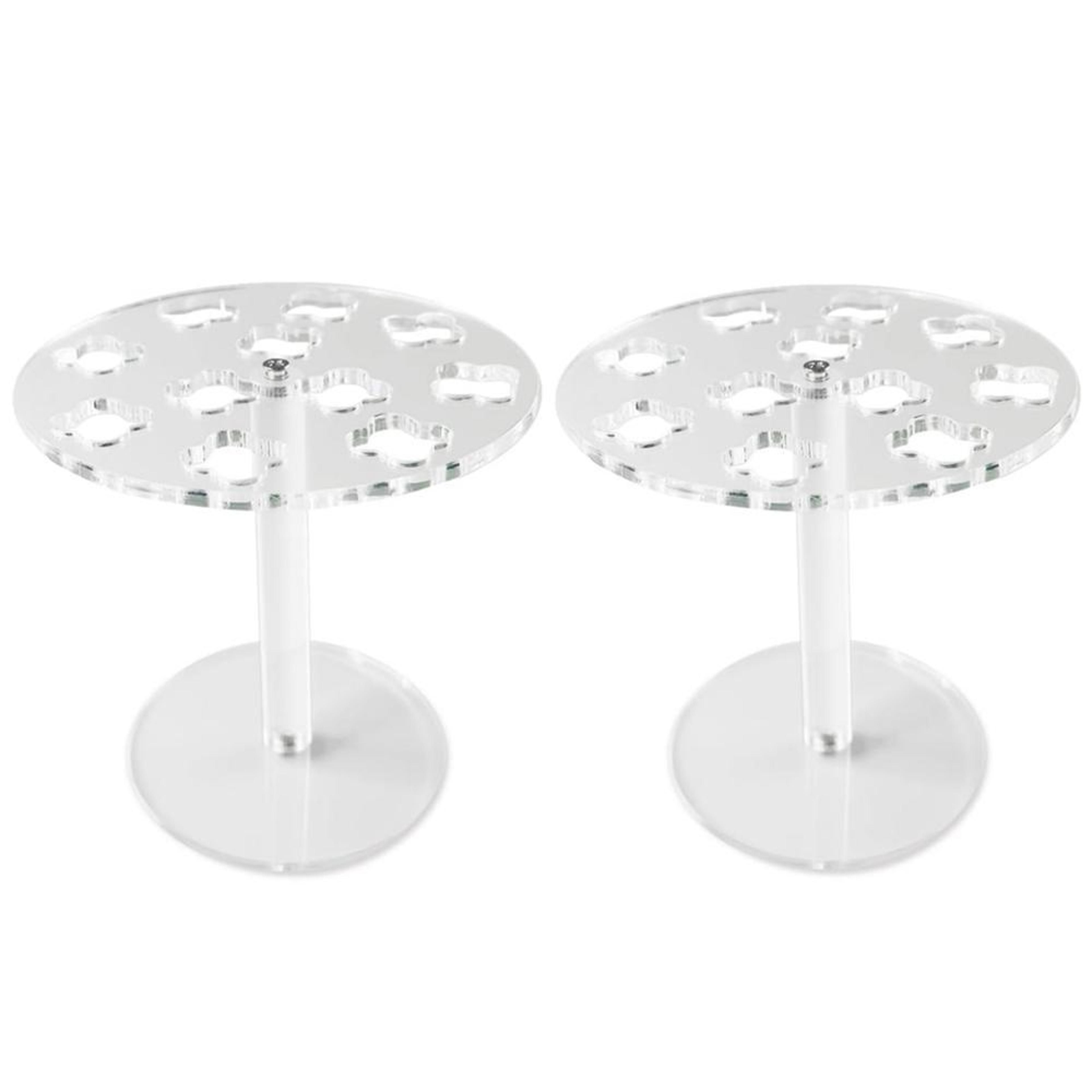 WallMount Barber Scissor Holder  Acrylic Salon Tool Organizer 8