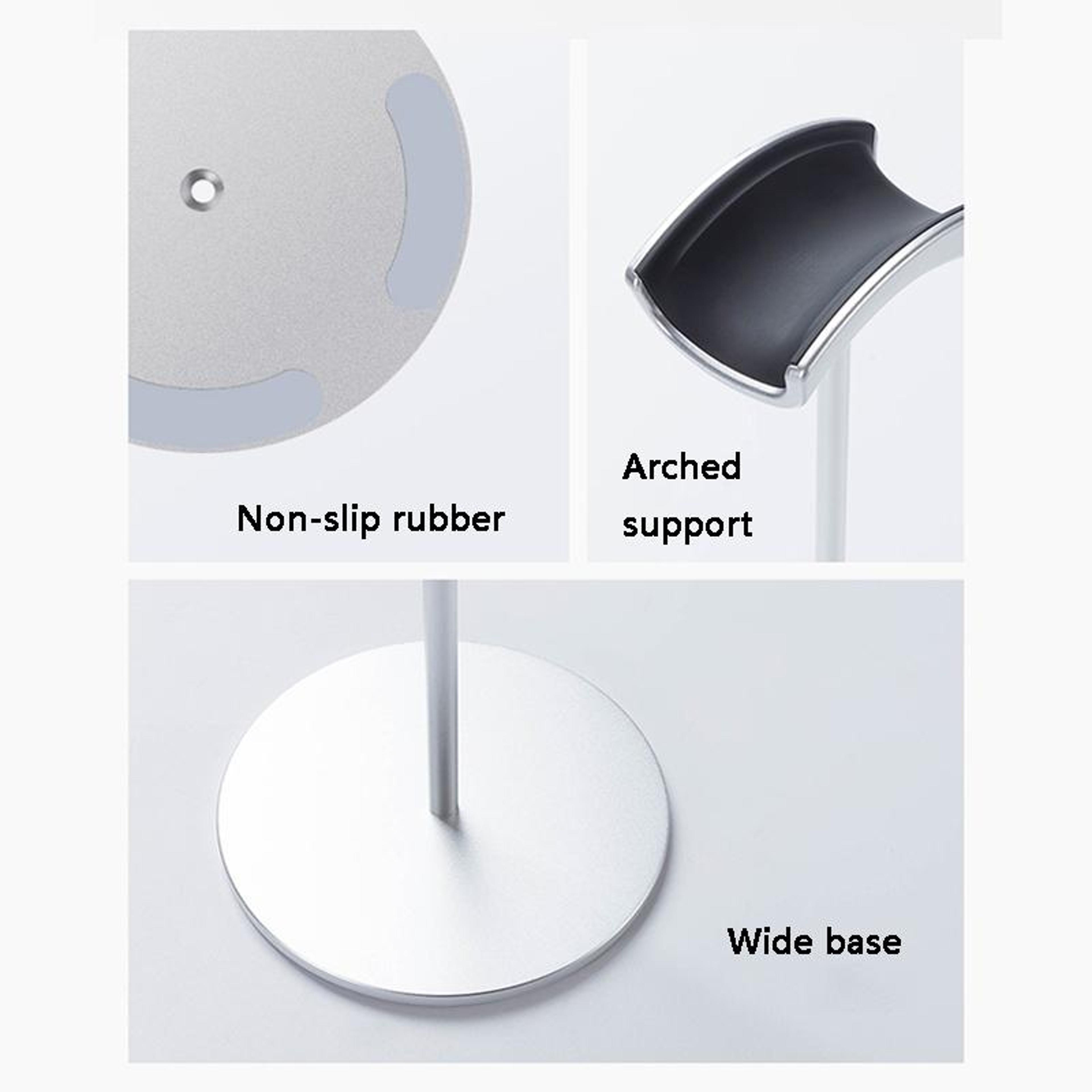 Aluminum Headphone Stand Desktop Headset Holder With Non Slip Base 4