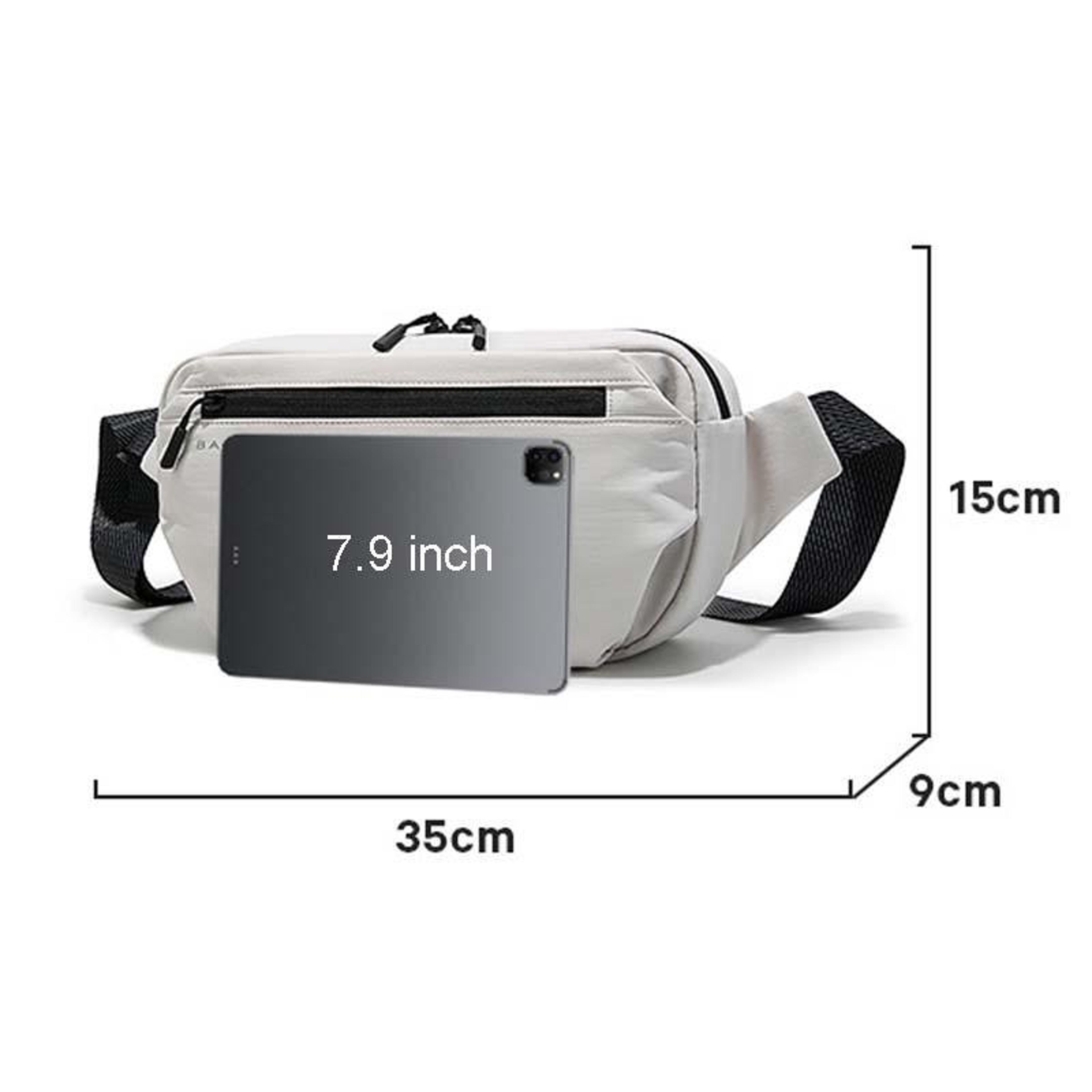 Men Urban Expedition Crossbody Bag Multifunctional Lightweight Chest Pack  Commuter Shoulder Sling 5