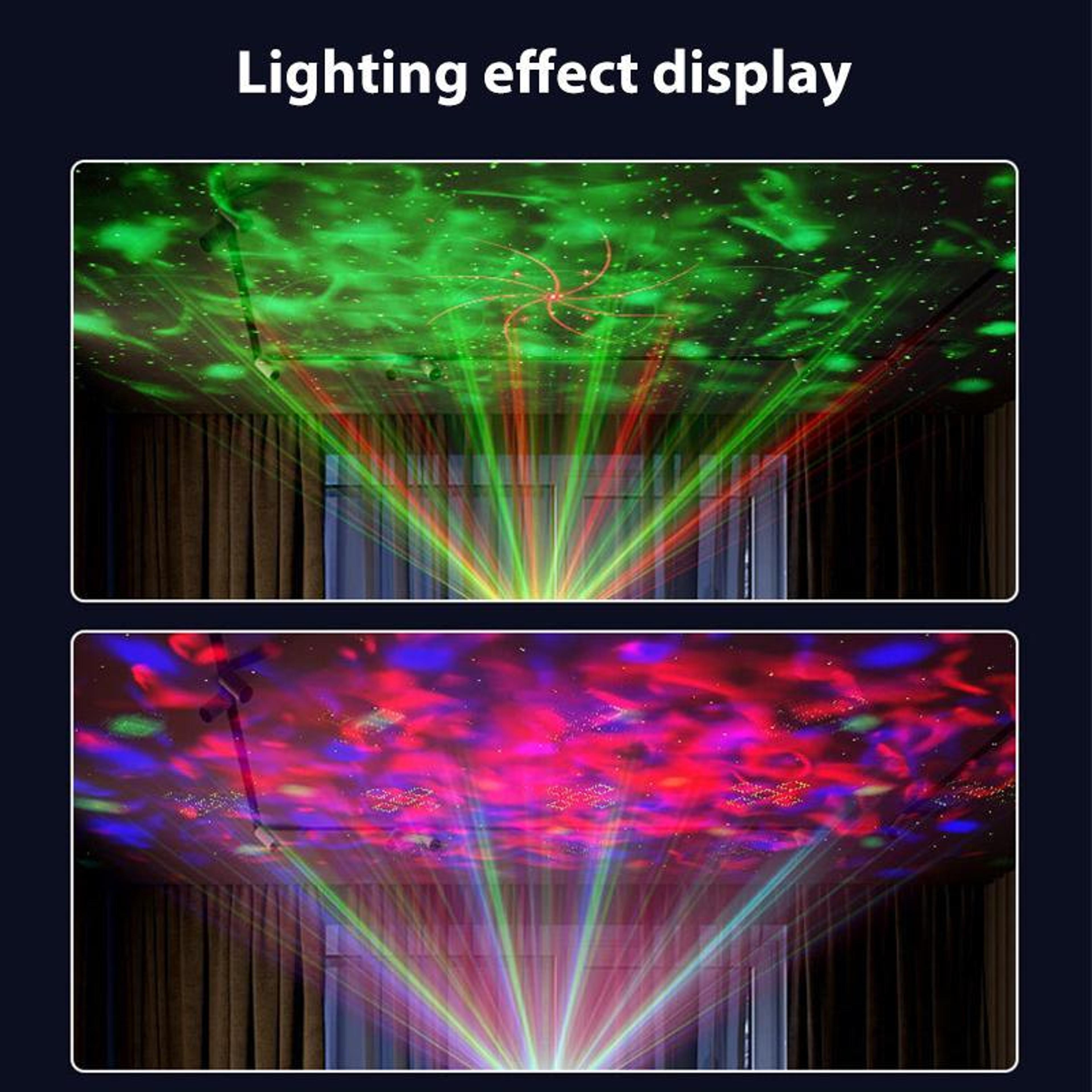 RGB Laser Party Light With Water Ripple Projector  Remote Control 4