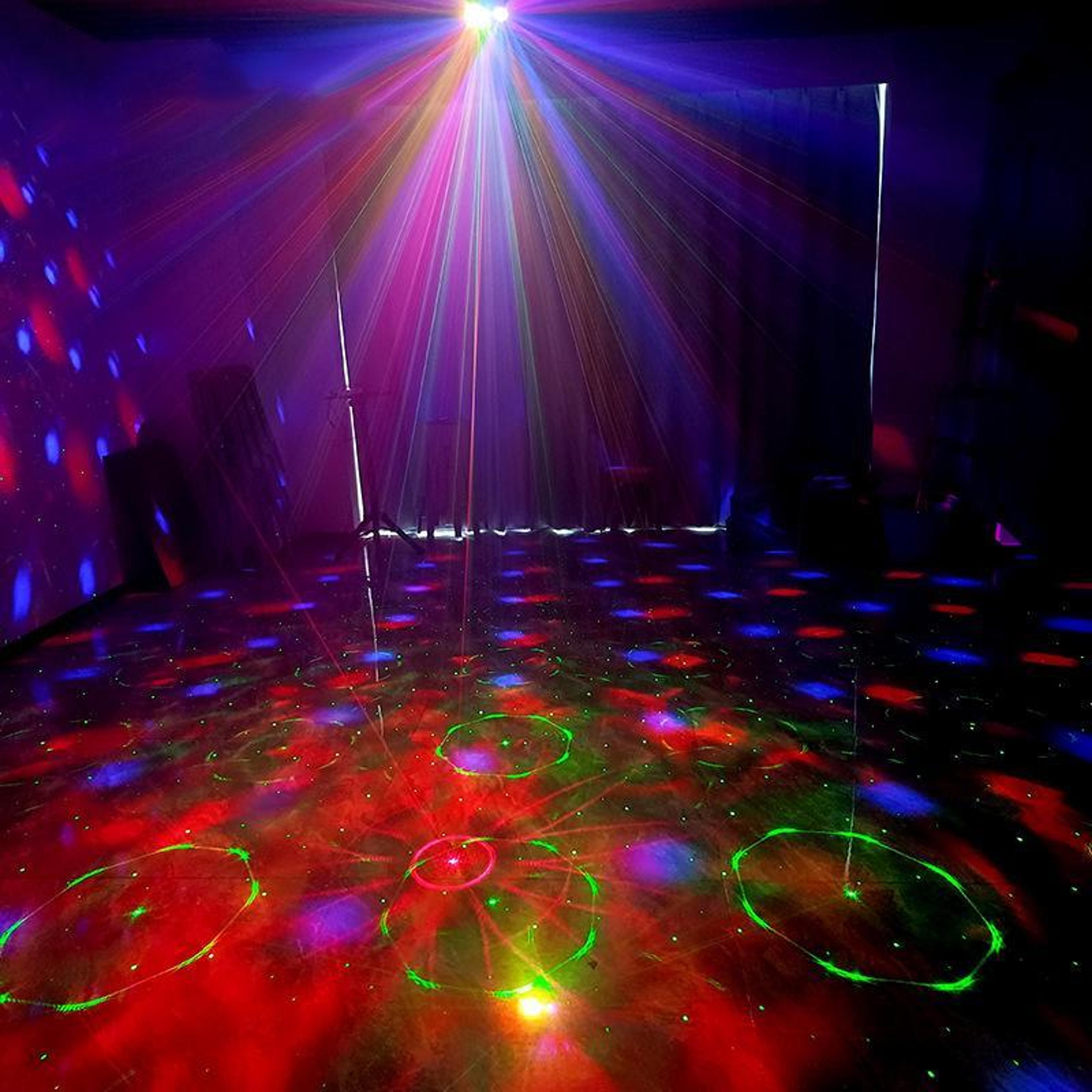 RGB Laser Party Light With Water Ripple Projector  Remote Control 6