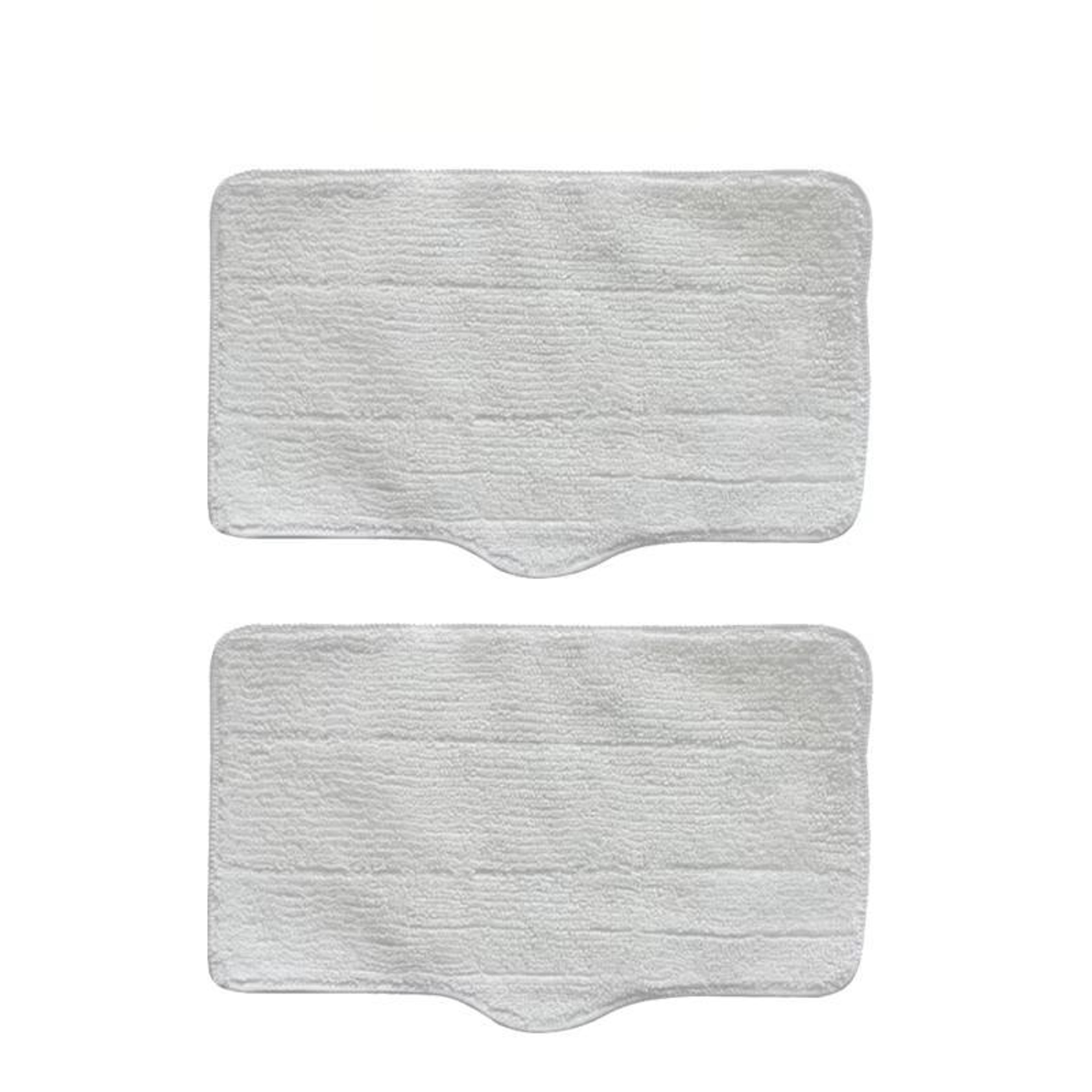 2pcs deerma microfiber steam mop replacement pads for zq610, zq600 & zq100
