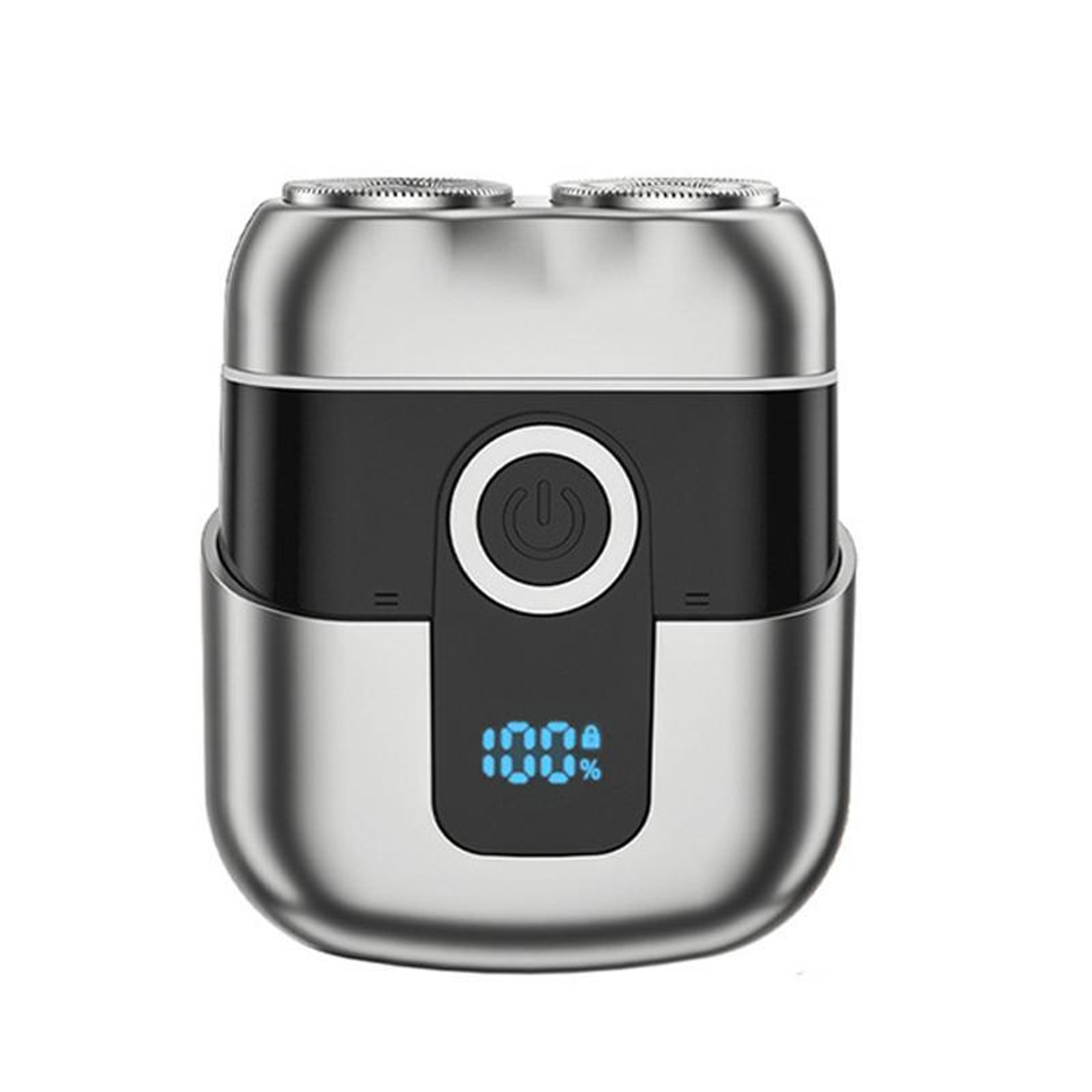Mini Electric Shaver For Men Portable DualHead Travel Razor With LCD Display  USBC Charging 10