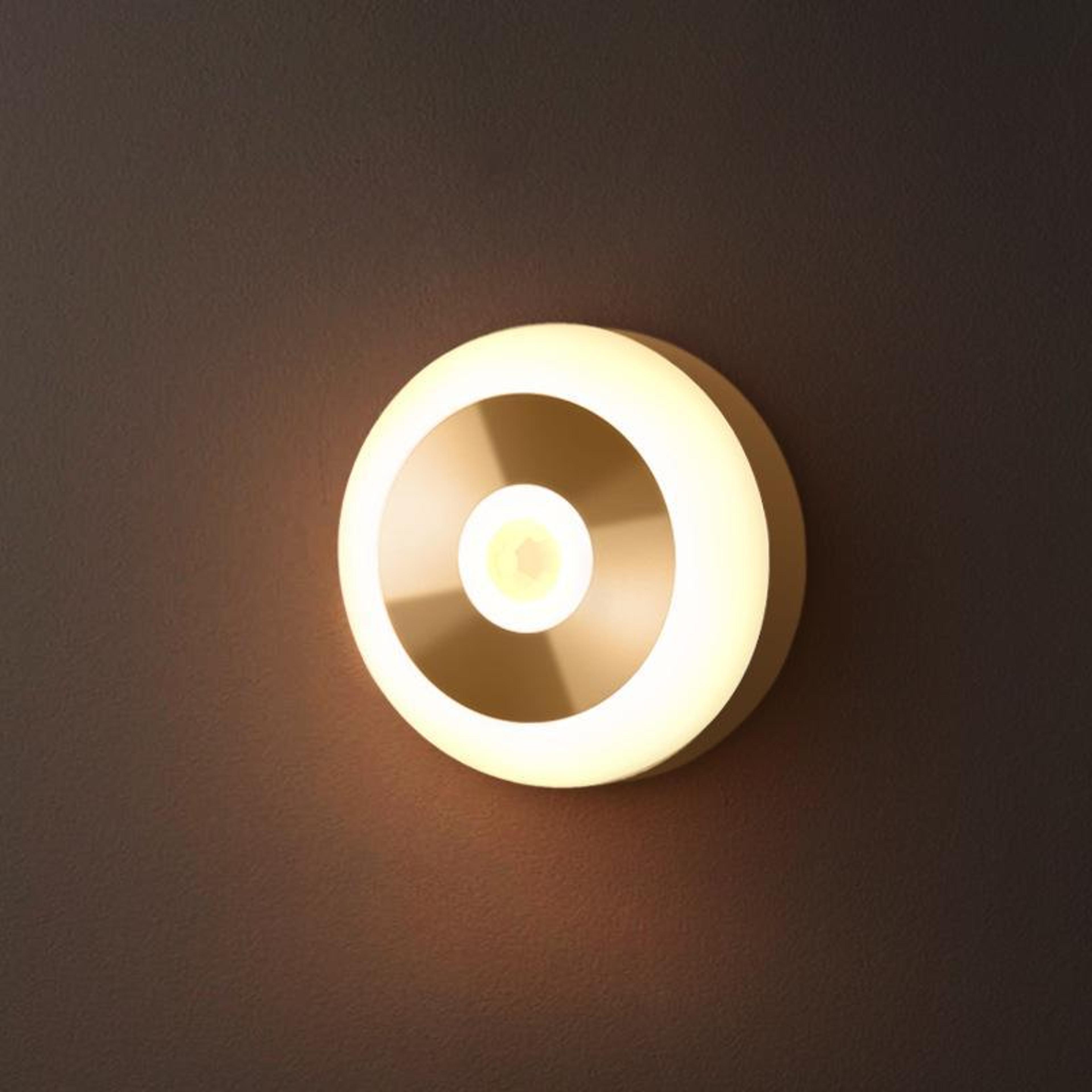 Wireless LED Motion Sensor Light With Magnetic Mount  Hidden Hook Warm Light 1
