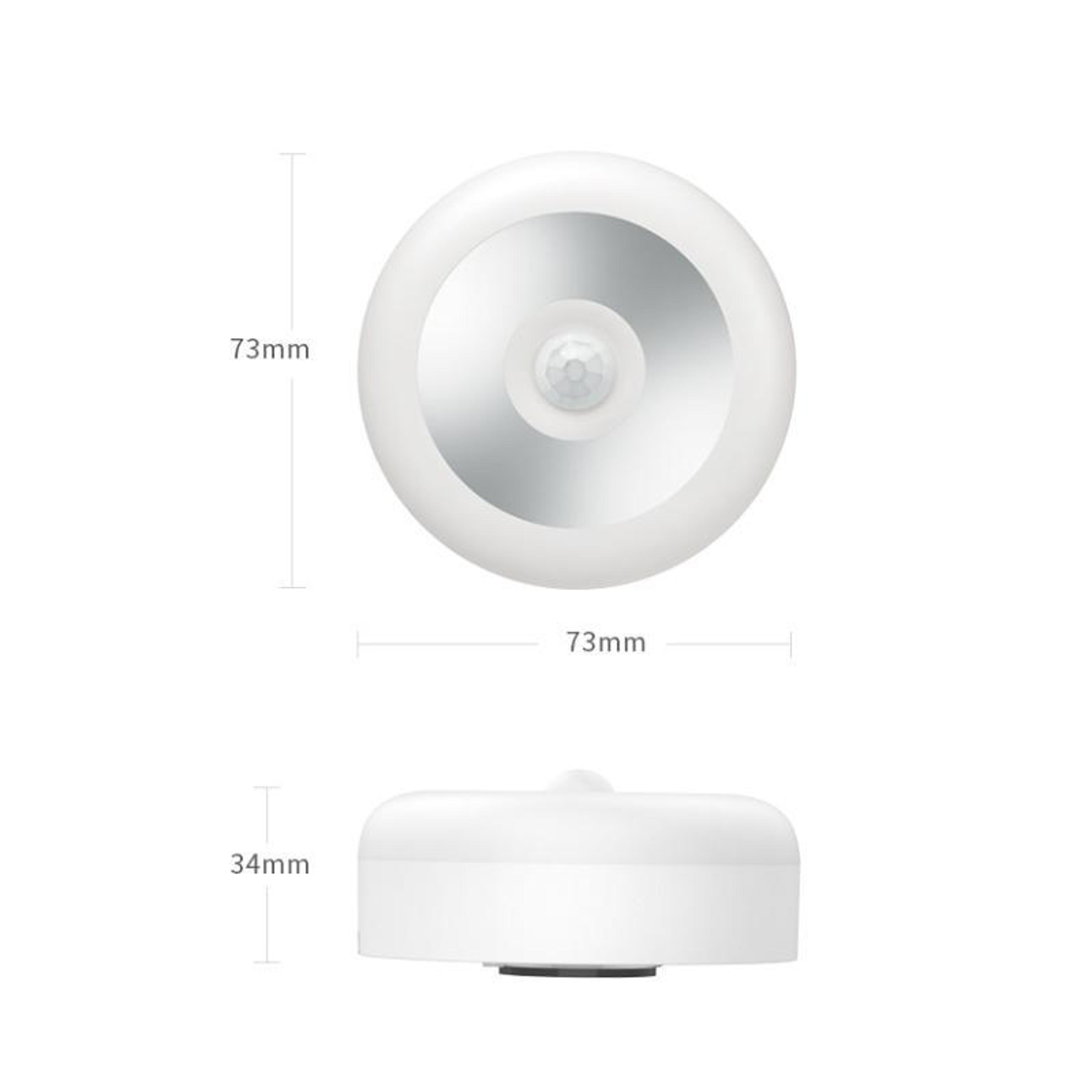 Wireless LED Motion Sensor Light With Magnetic Mount  Hidden Hook Warm Light 6
