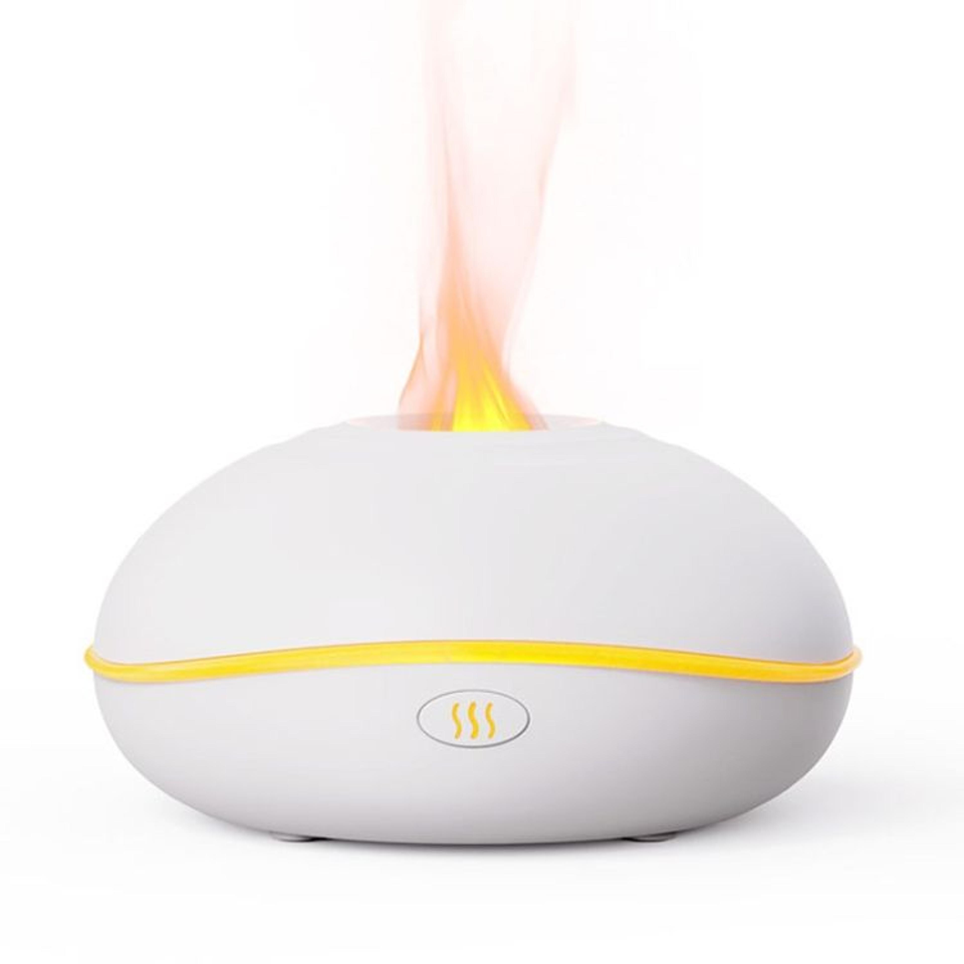 USB Aromatherapy Diffuser Humidifier With LED Flame Light For Car  Home 15