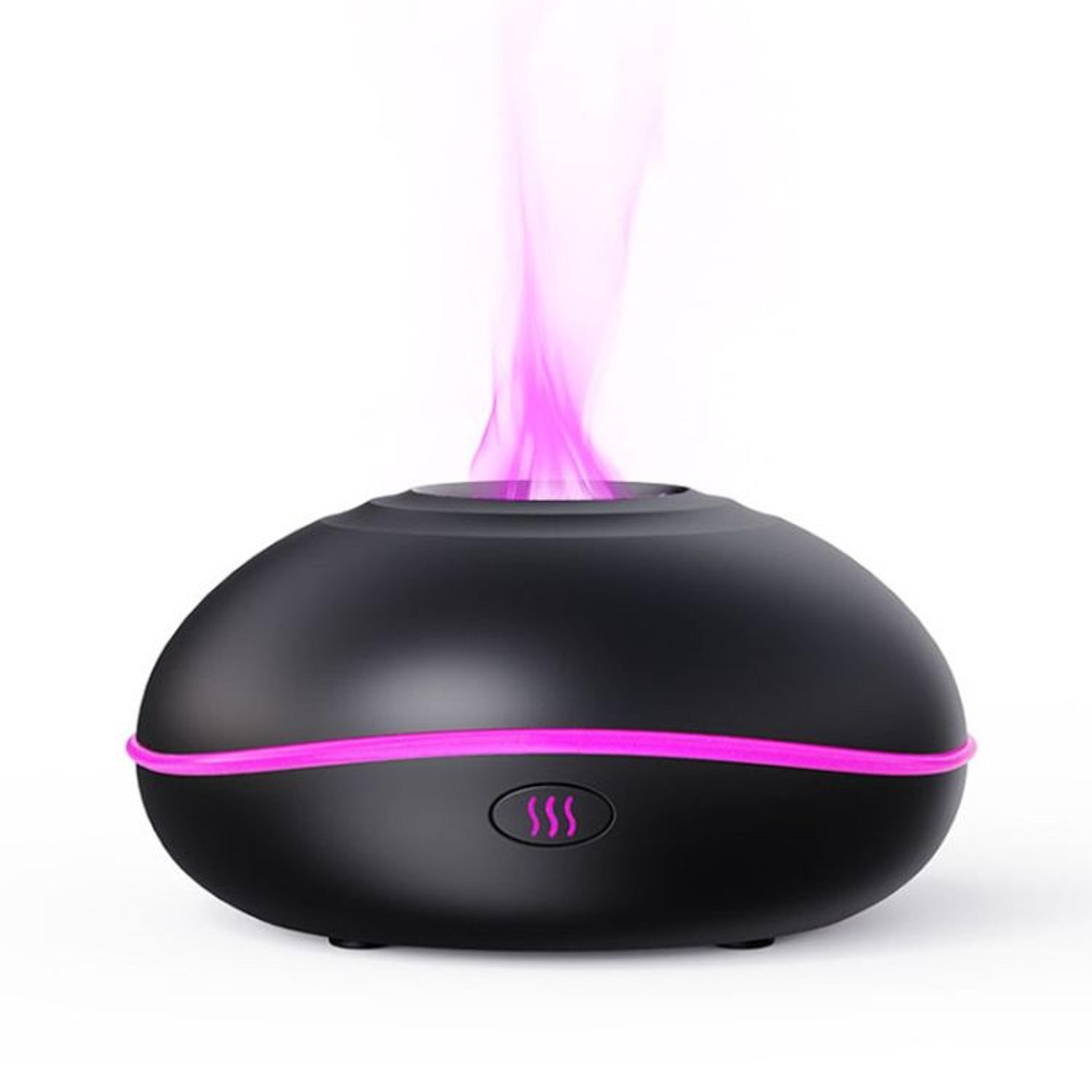 USB Aromatherapy Diffuser Humidifier With LED Flame Light For Car  Home 14