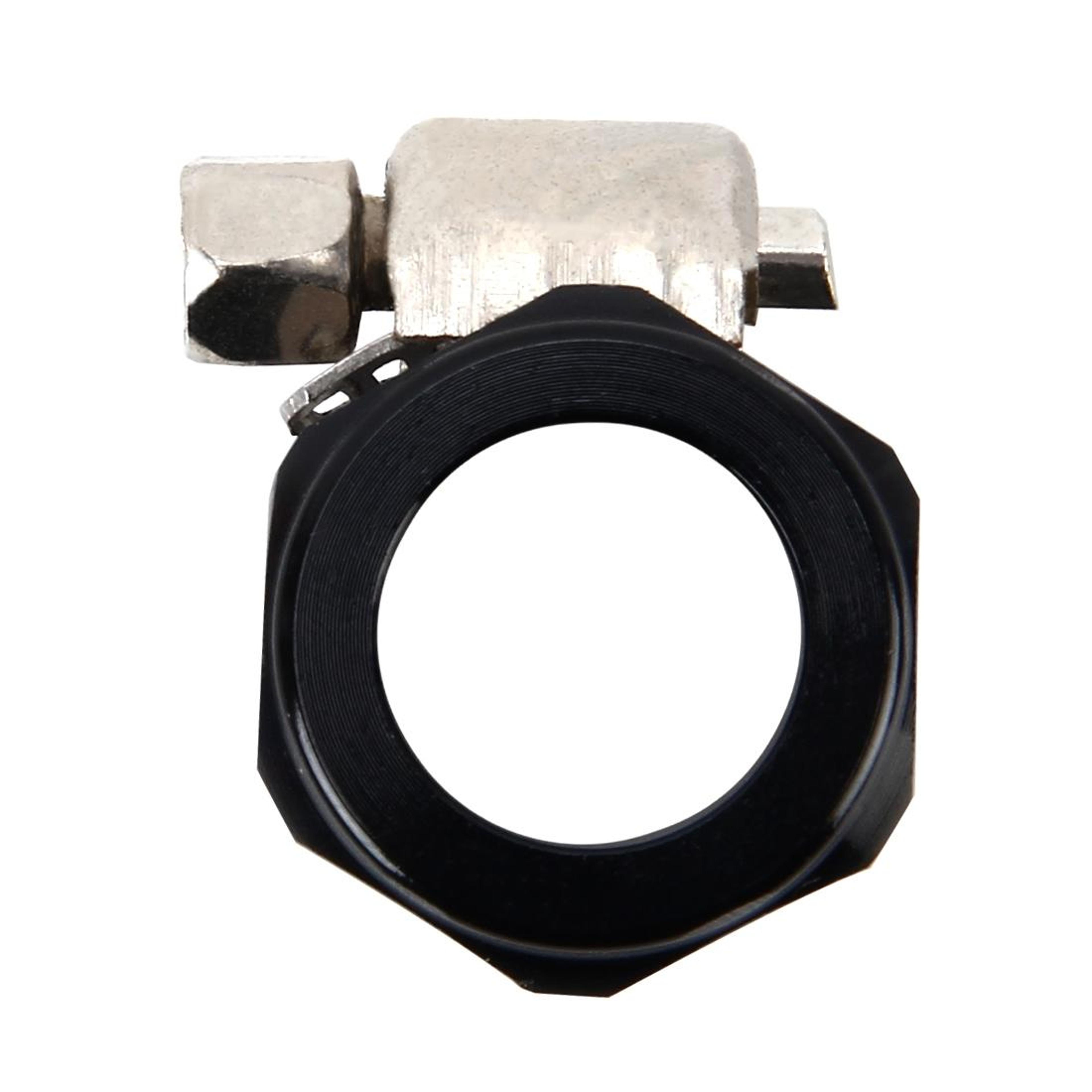 AN6 Aluminum Hose Finisher Adapter Clamp For Braided Fuel  Oil Lines 2