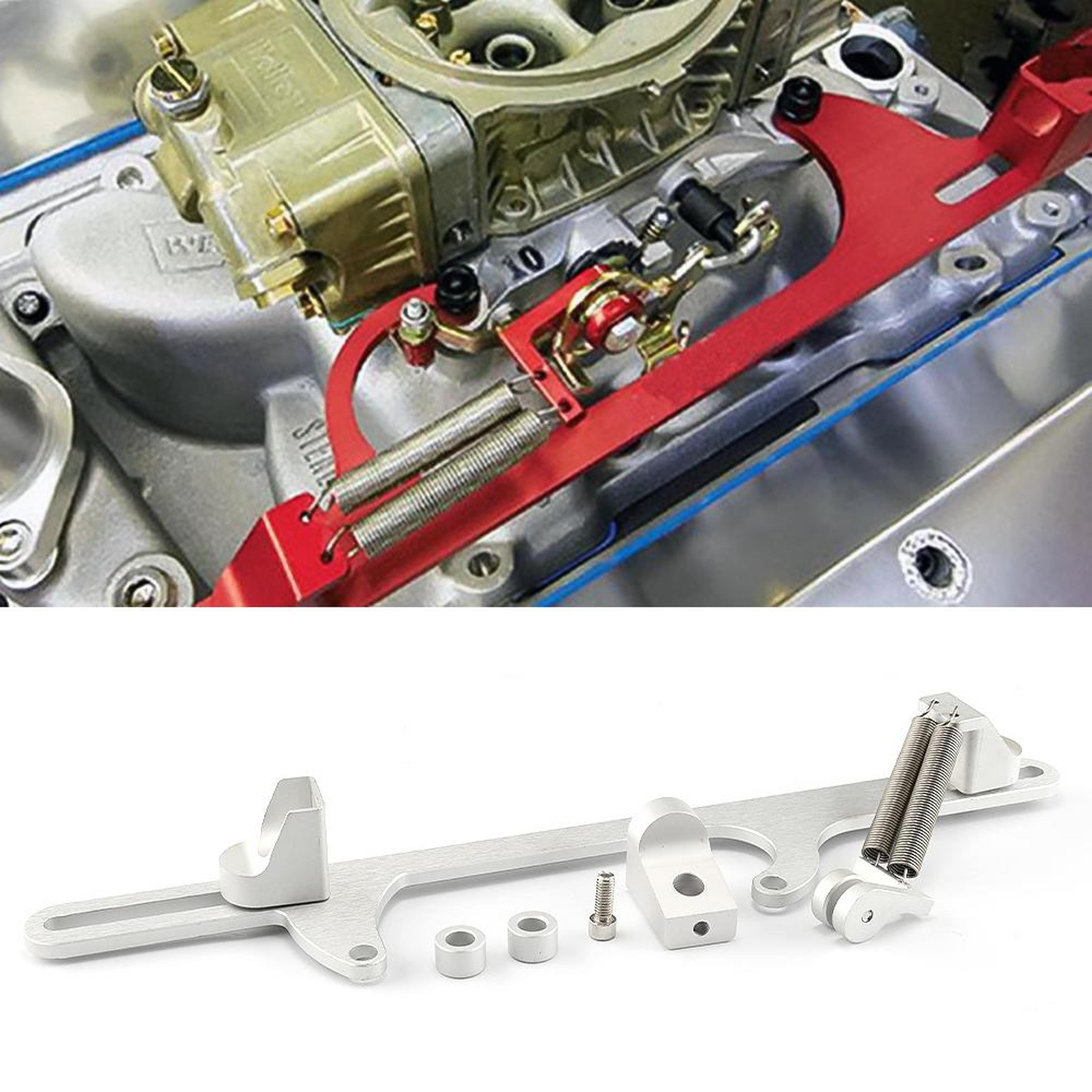 4500 Series Aluminum Throttle Cable Bracket Mount For Performance Engine Upgrades 7