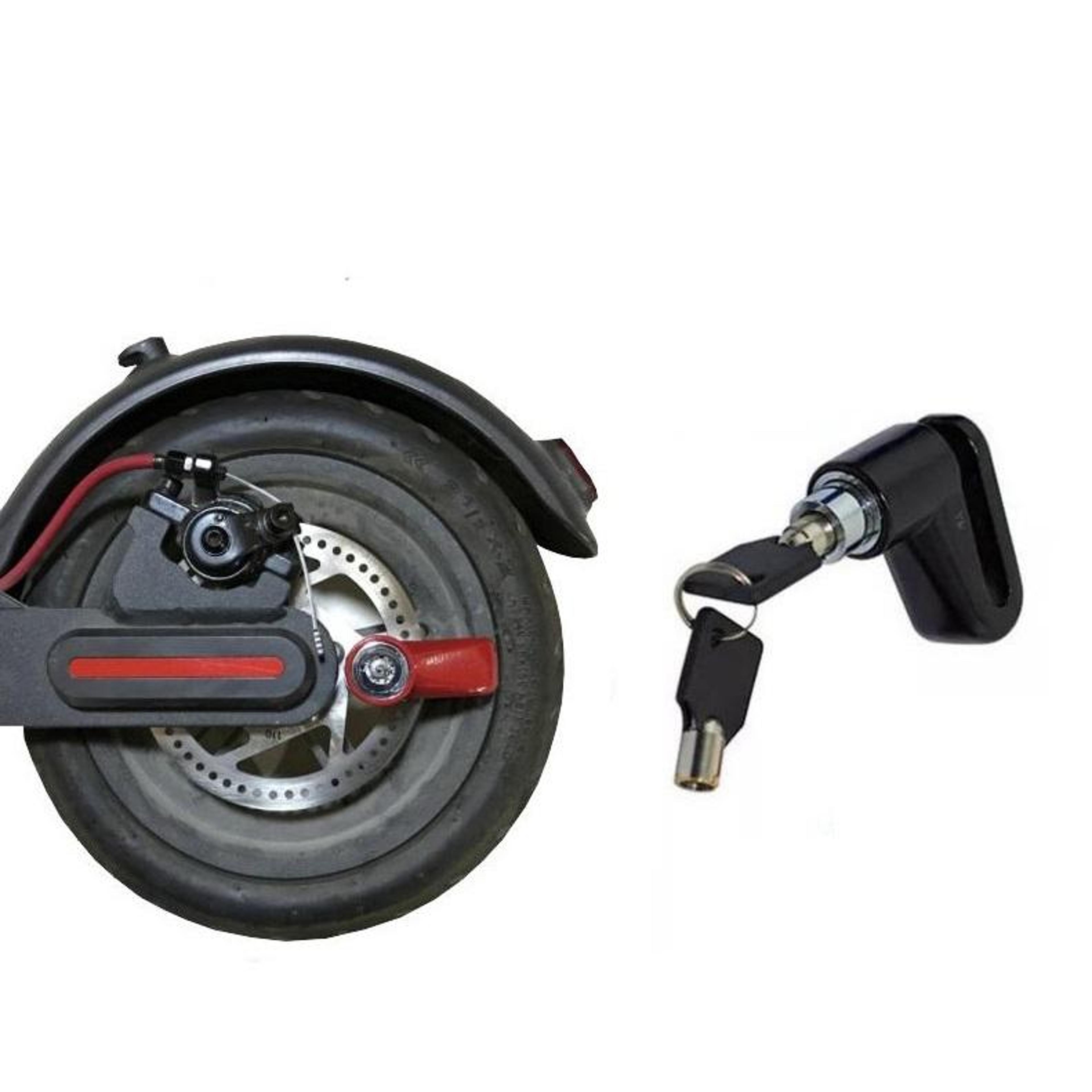 Disc Brake Lock Set 2PCS Reinforced AntiTheft Electric Scooter Lock 4