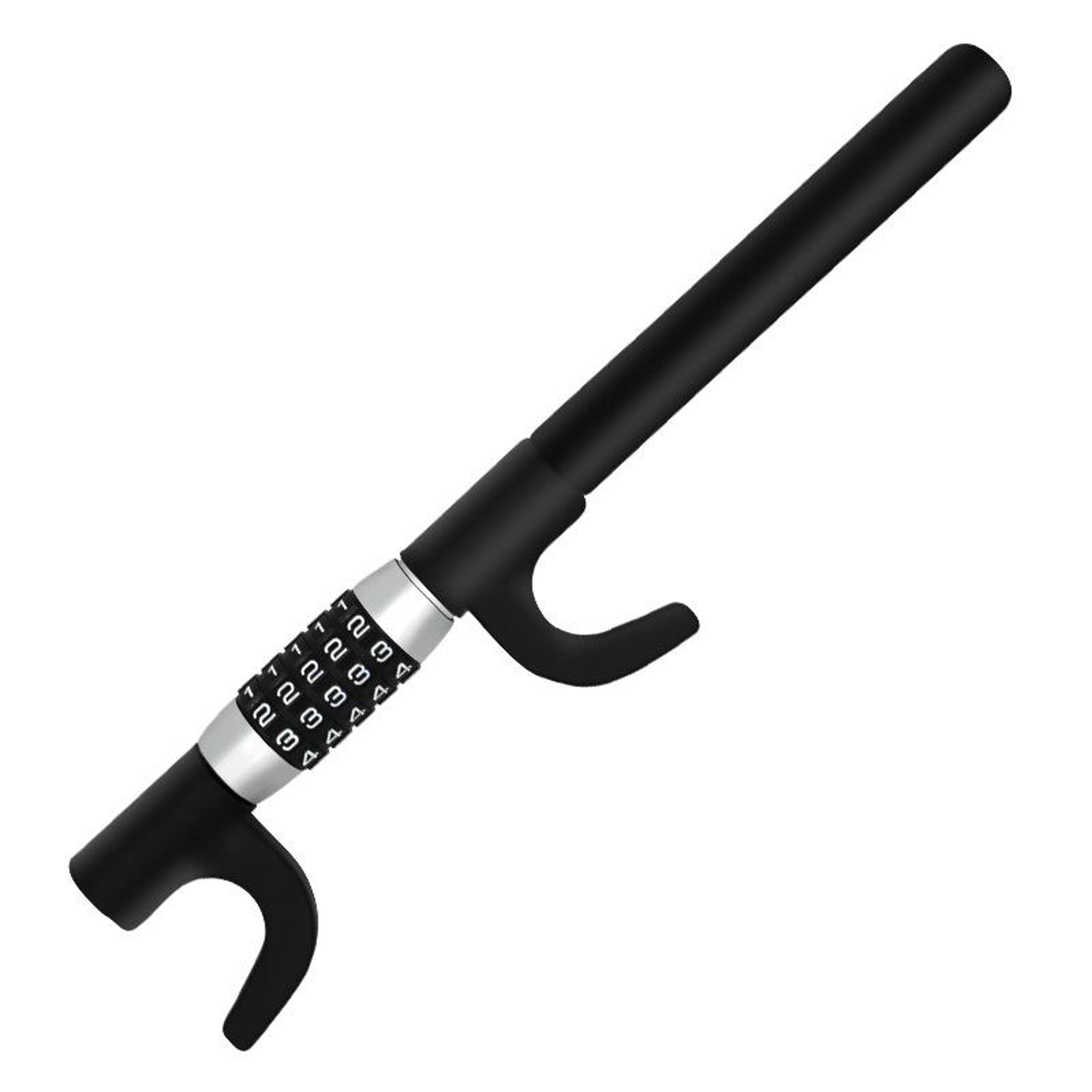 Retractable Steering Wheel Lock With Combination Code Security For Cars SUVs  Trucks 7