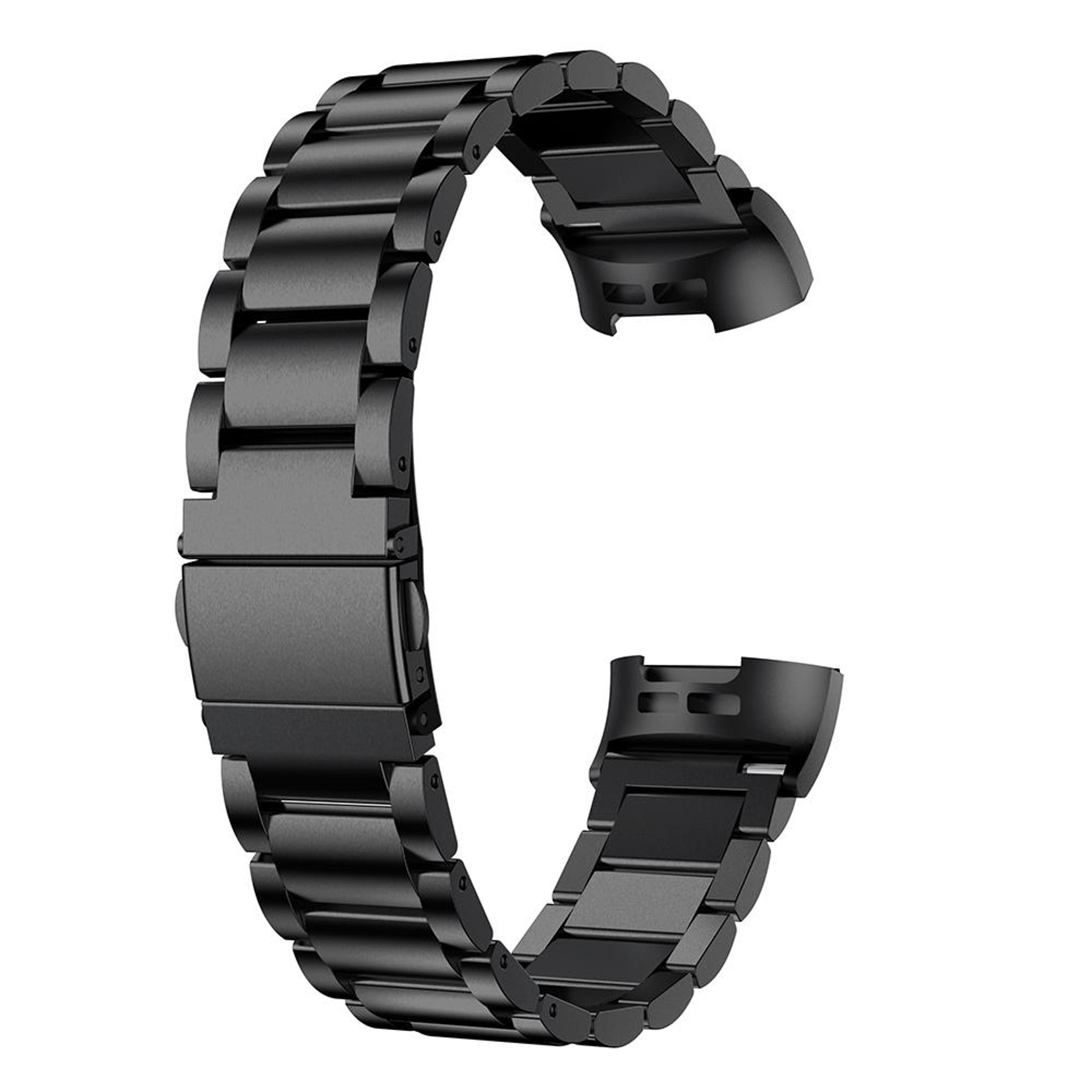 Premium Stainless Steel Watch Band For Fitbit Charge 3 With Secure Slingshot Buckle 1