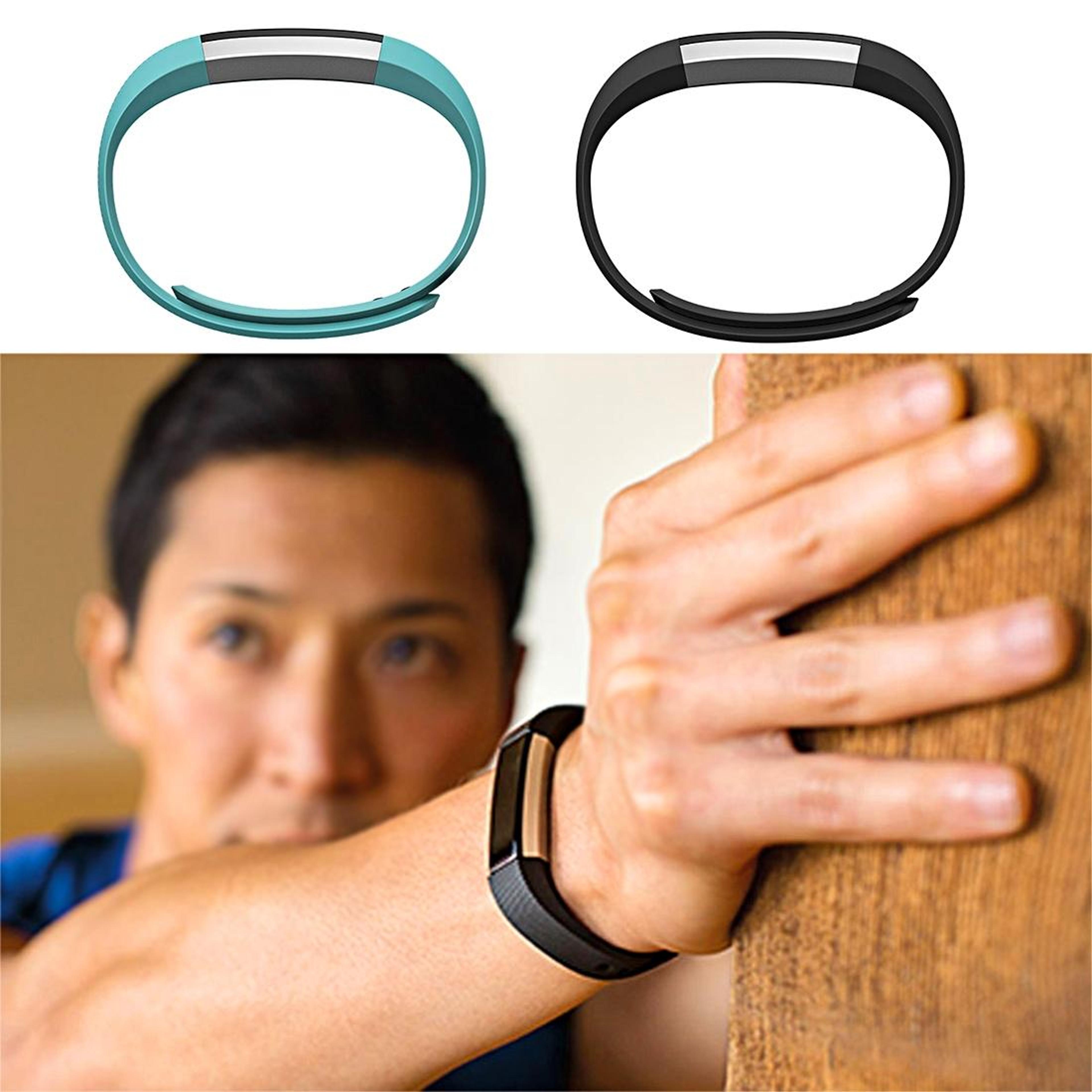 Fitbit Alta Band Soft Silicone Replacement Watch Strap With Oblique Texture 8
