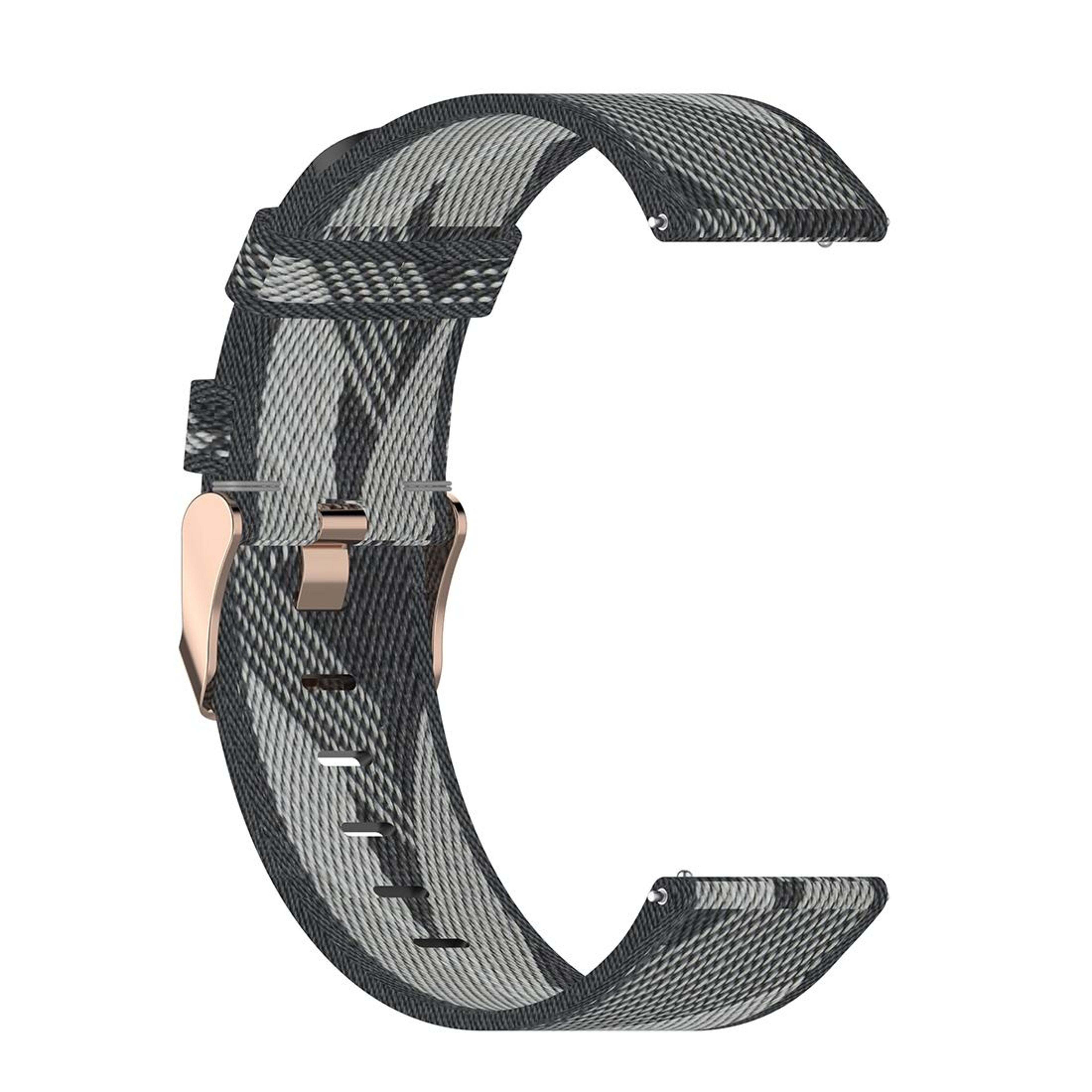 20mm Nylon Garmin Watch Band Breathable Woven Replacement Strap For Venu Vivomove Vivoactive Foreru 2