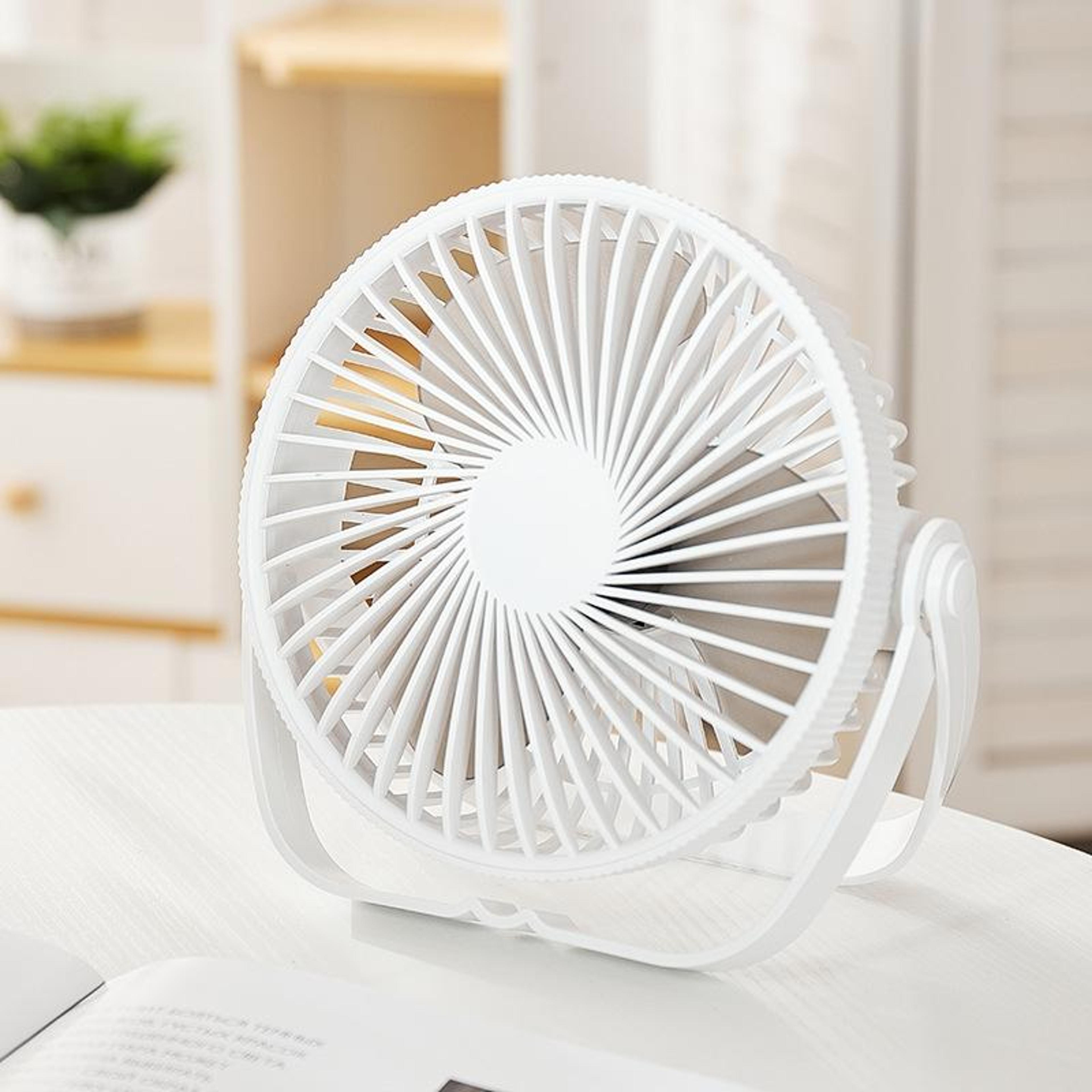 3 in 1 portable usb fan quiet wall mounted fan with 360 degree rotation for desktop and travel