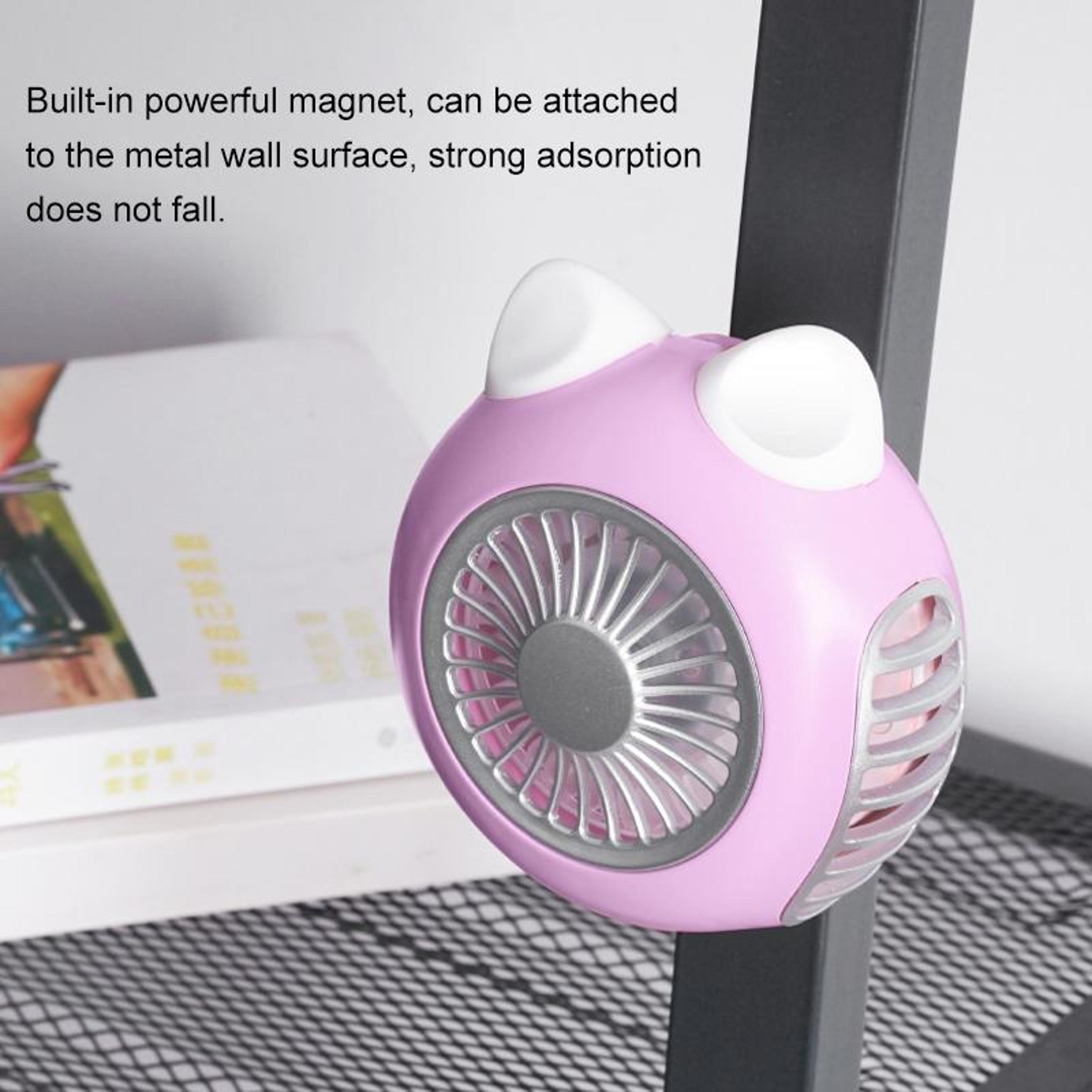 Portable Wearable Fan USB Rechargeable Wristband Cooling Fan With 3 Speed Personal Air Cooler 6