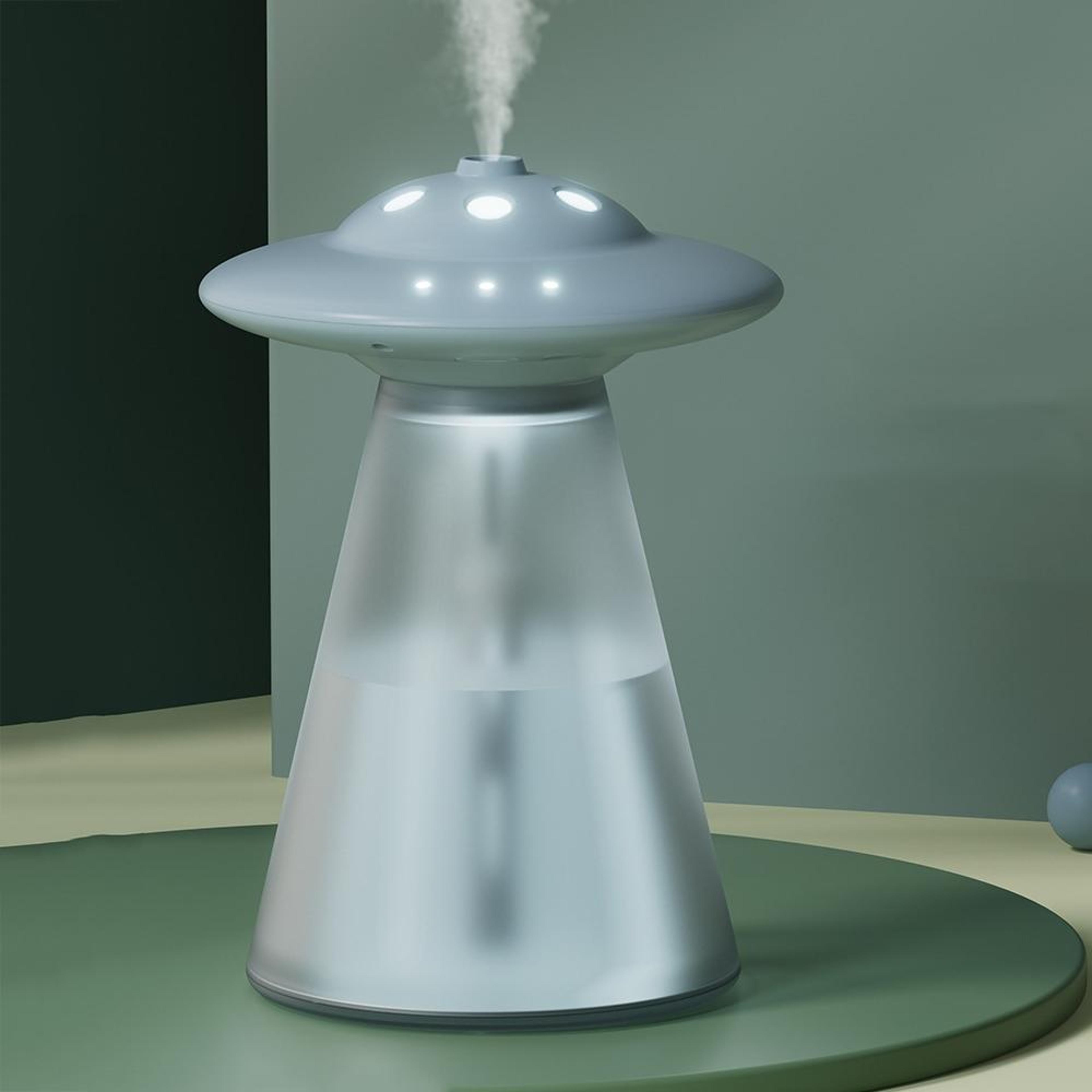 UFO USB Humidifier With Night Light 800ml Portable Air Humidifier Type C Rechargeable 7
