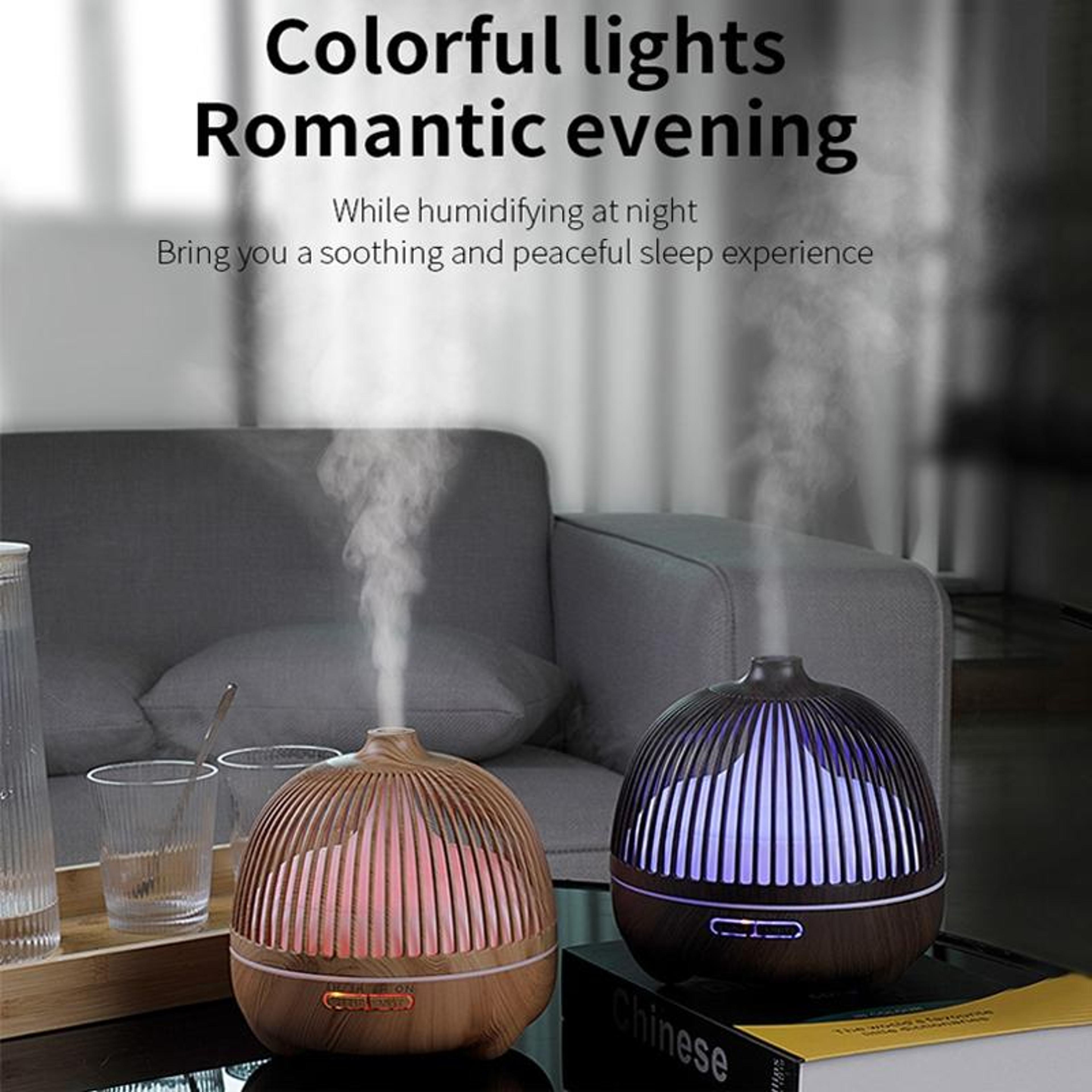 Bird Cage Aromatherapy Diffuser Ultrasonic Humidifier With LED Night Light And Remote Control 2