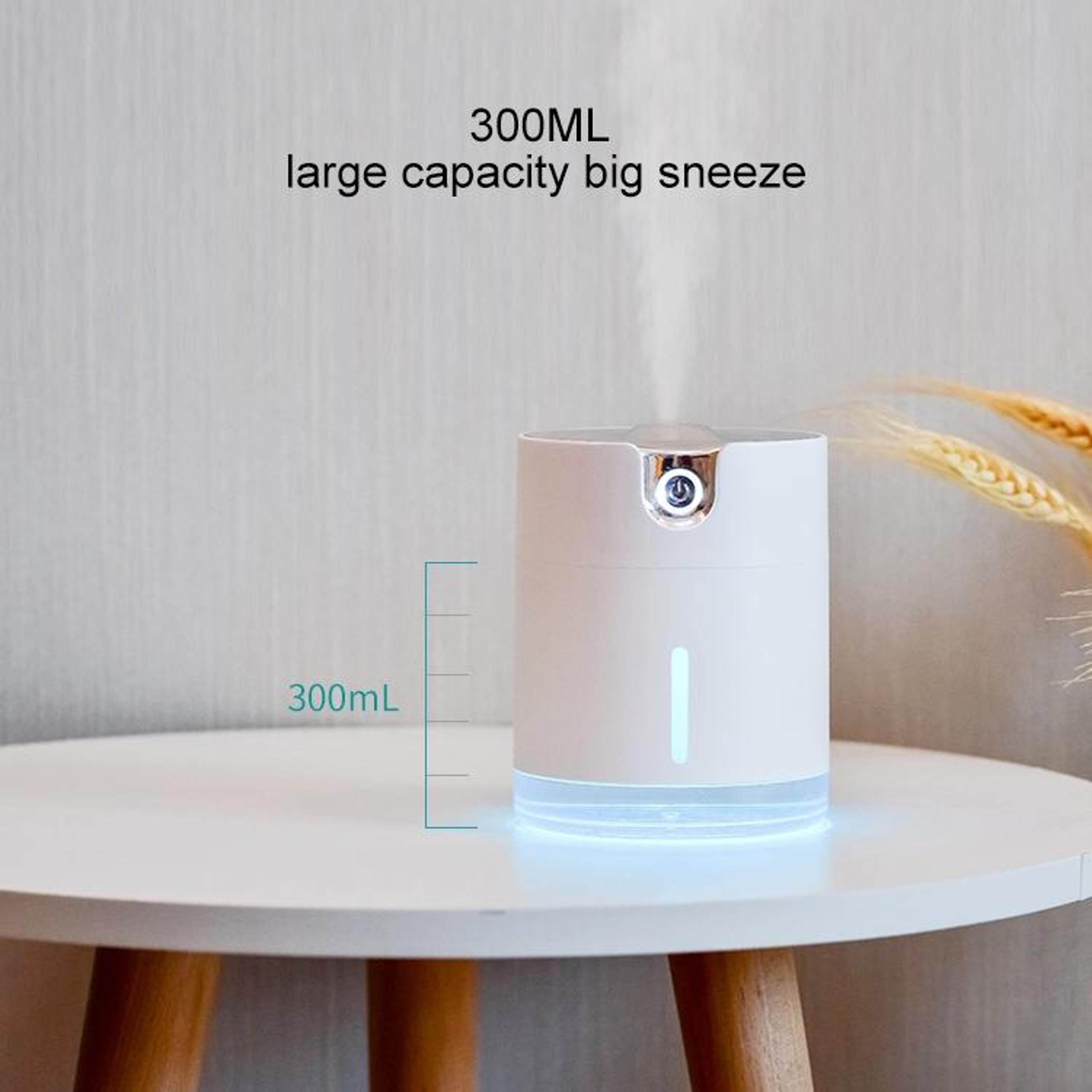 USB Humidifier Portable Cool Mist Humidifier With Water Ripple Effect Colorful Night Light 10