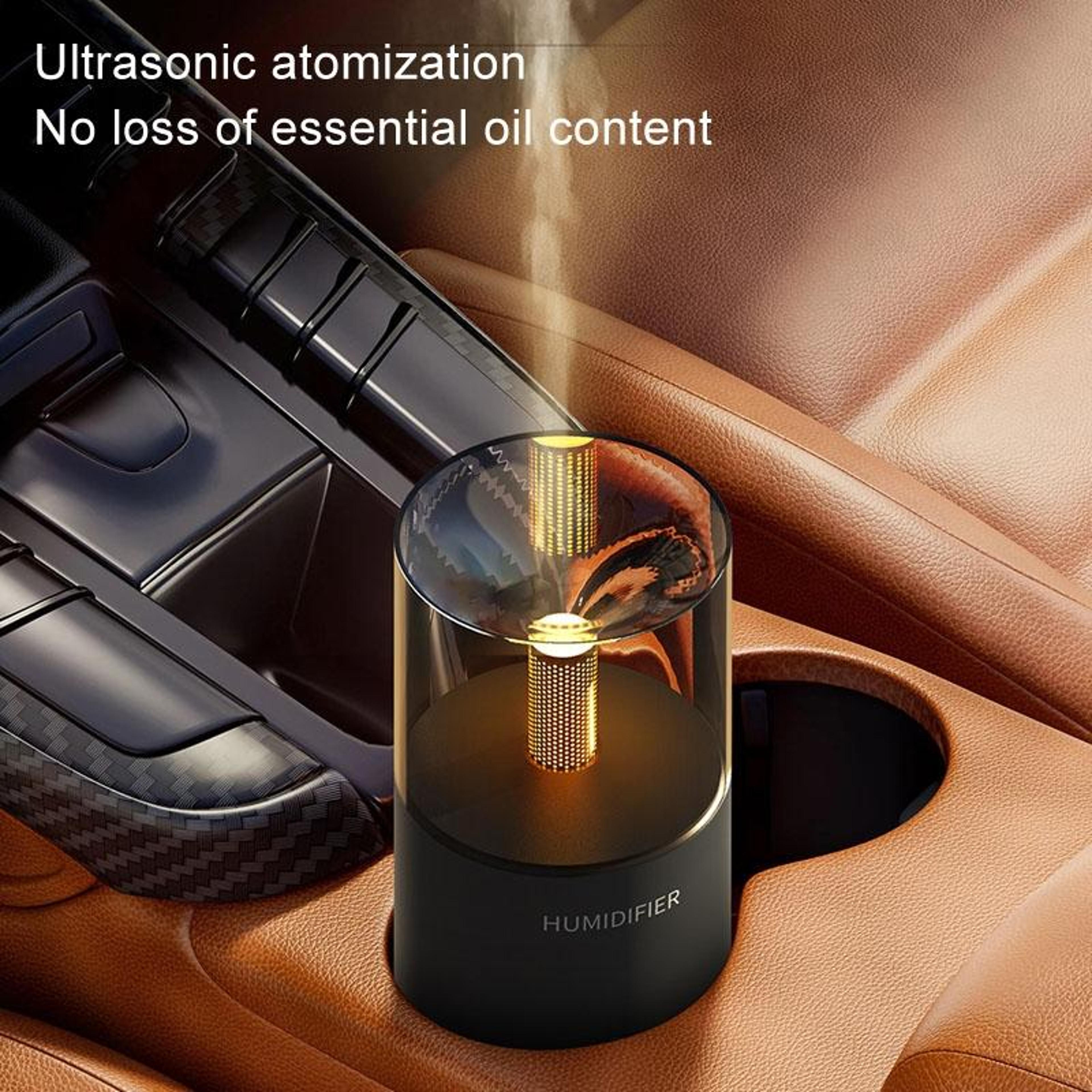 Cozy Flame Aromatherapy Diffuser With Essential Oil Diffuser Mist And Candle Light Humidifier 3