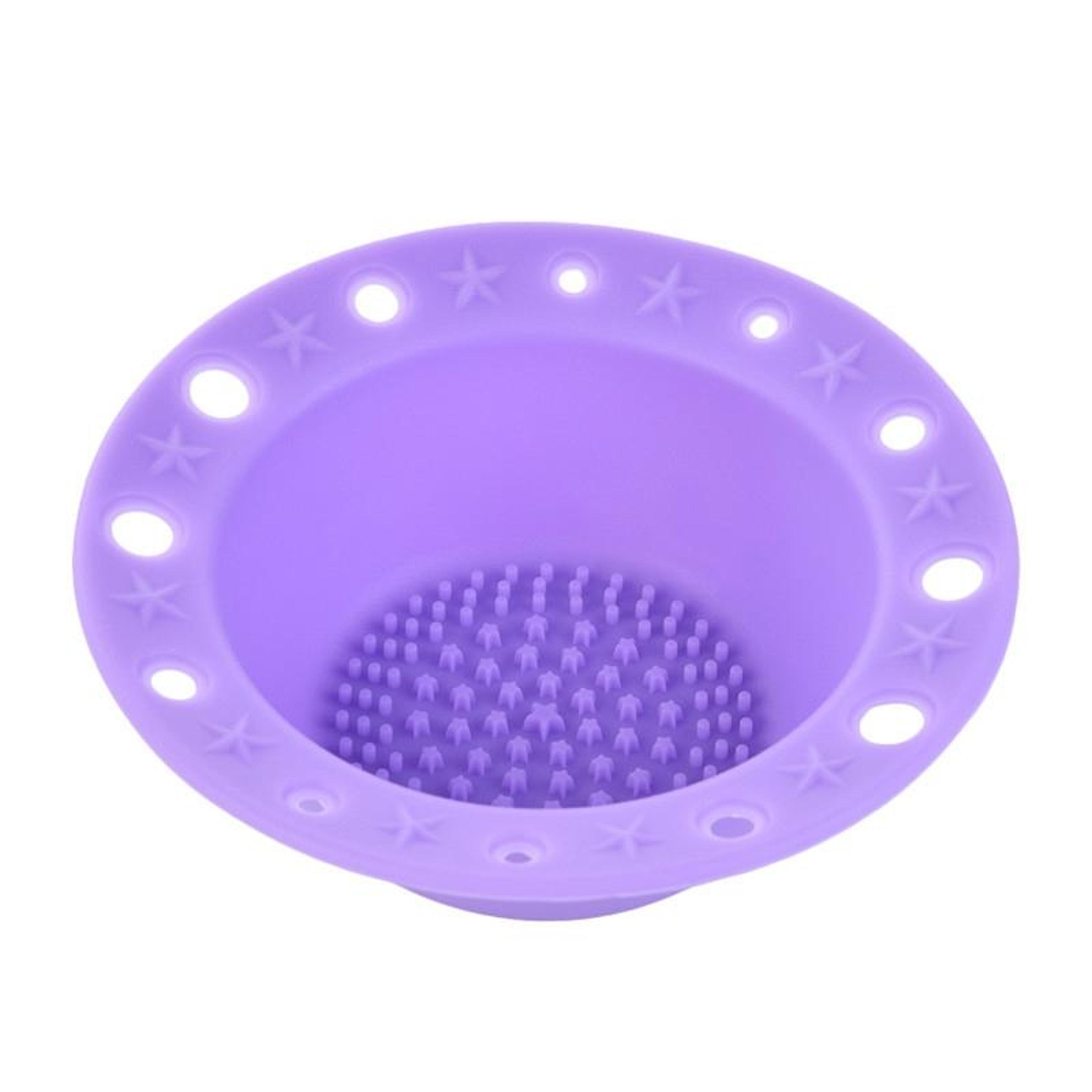 Silicone Makeup Brush Cleaner Bowl Tray For Fast Brush Cleaning And Cosmetic Tool Care 8