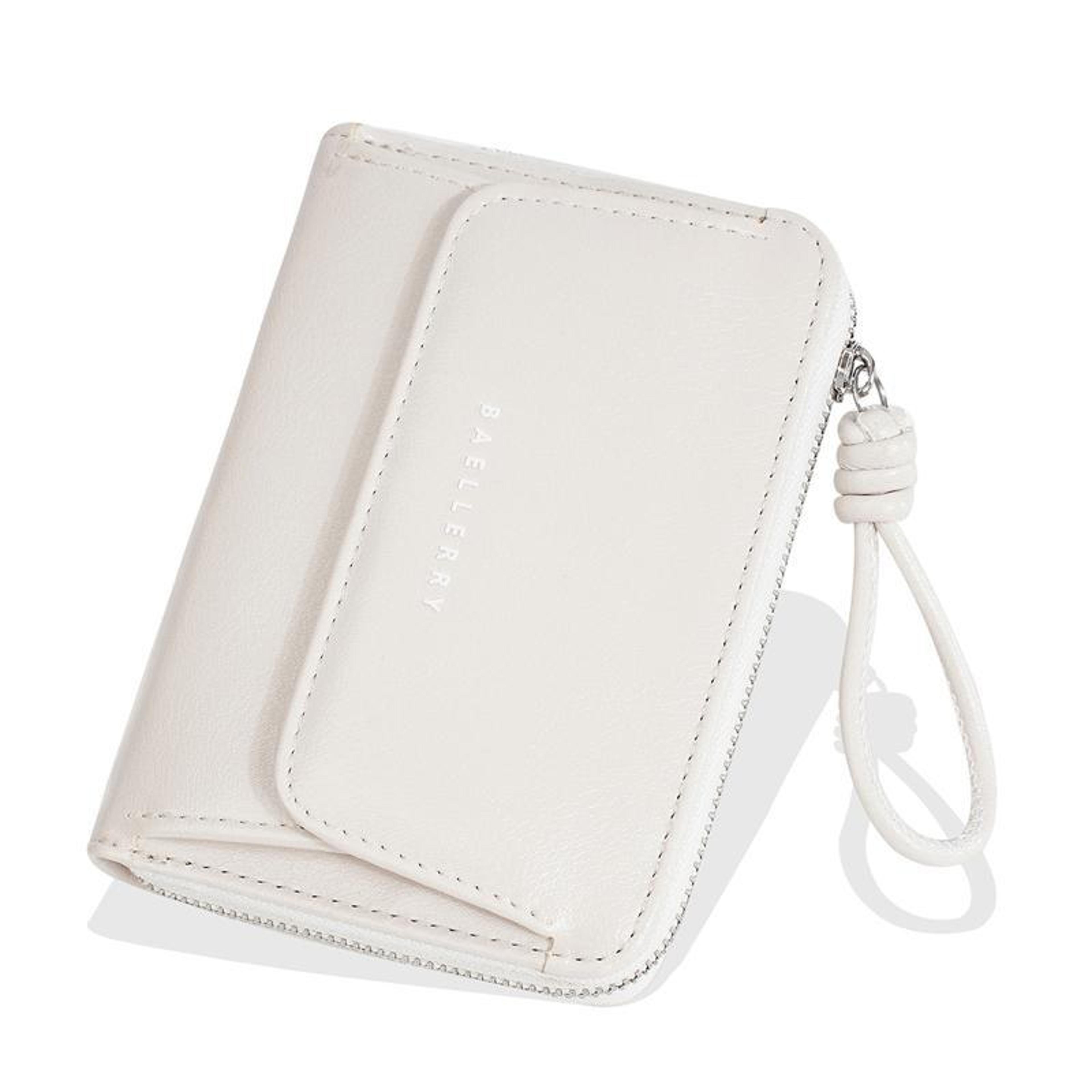Womens Wallet Compact Bifold Wallet With Card Holder And Coin Pocket 8