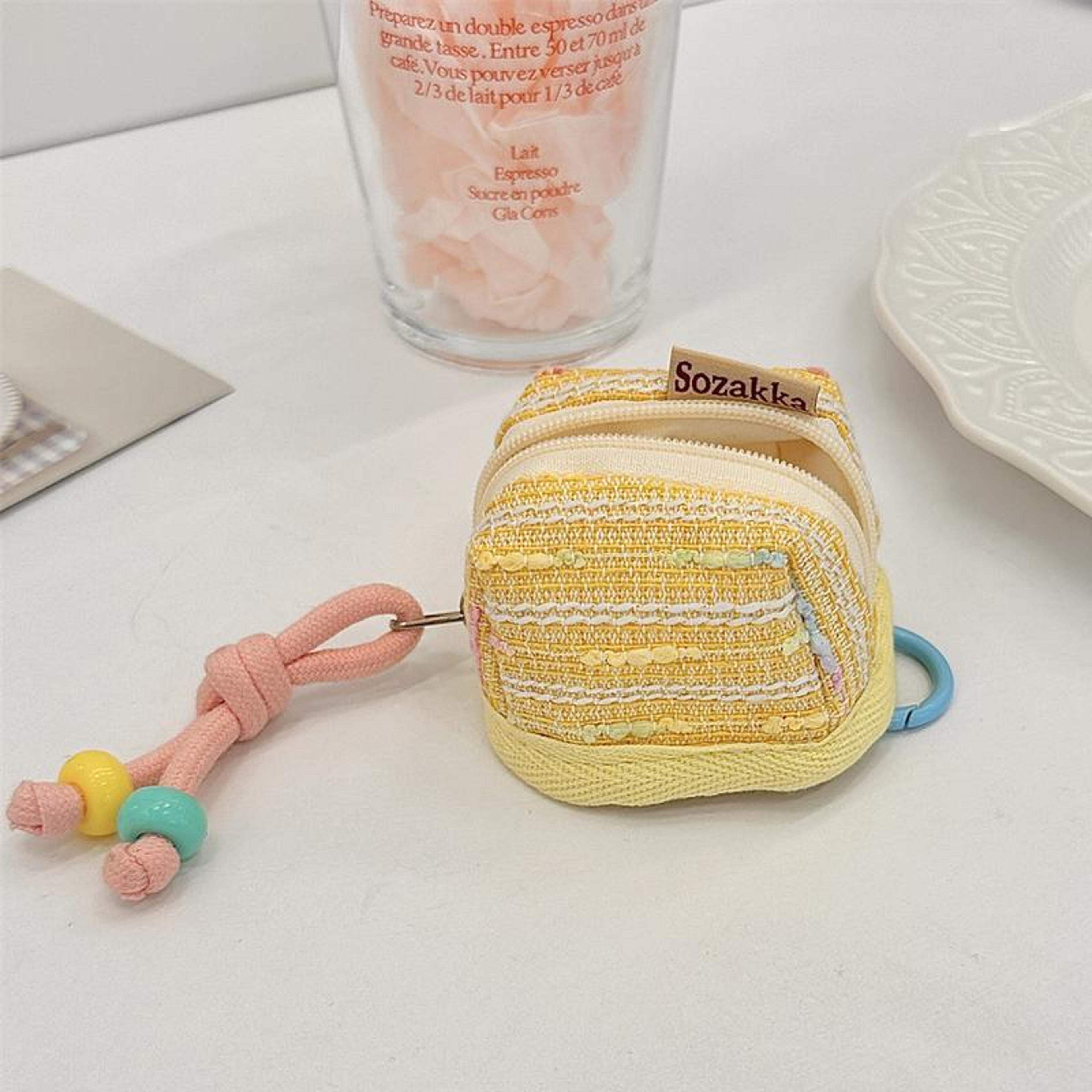 Cute Portable Wireless Earbud Case Soft Polyester Bluetooth Earphone Case Protective Storage Pouch 8