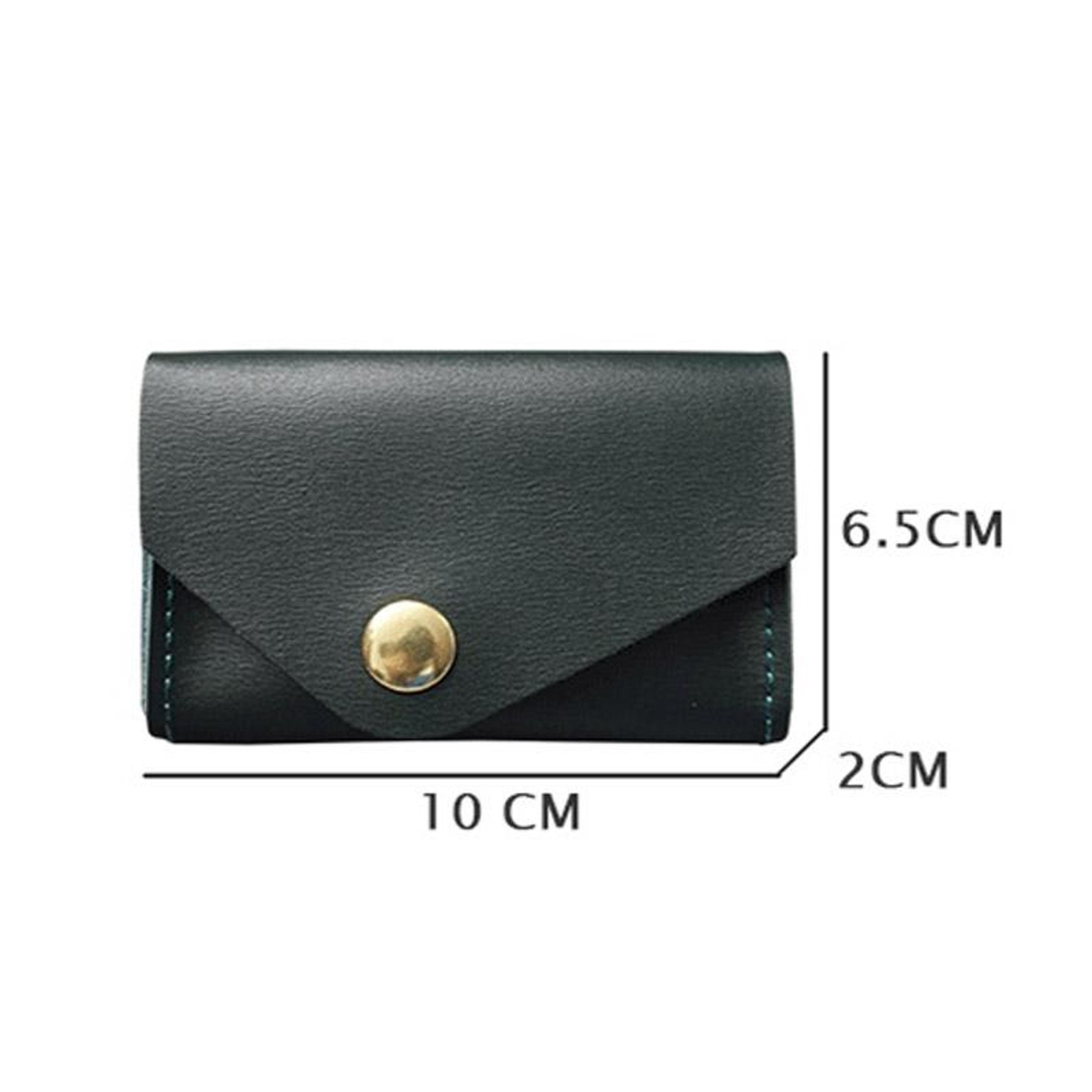 Vintage Leather Card Holder Waterproof Magnetic Business Card Wallet For Credit Cards 2