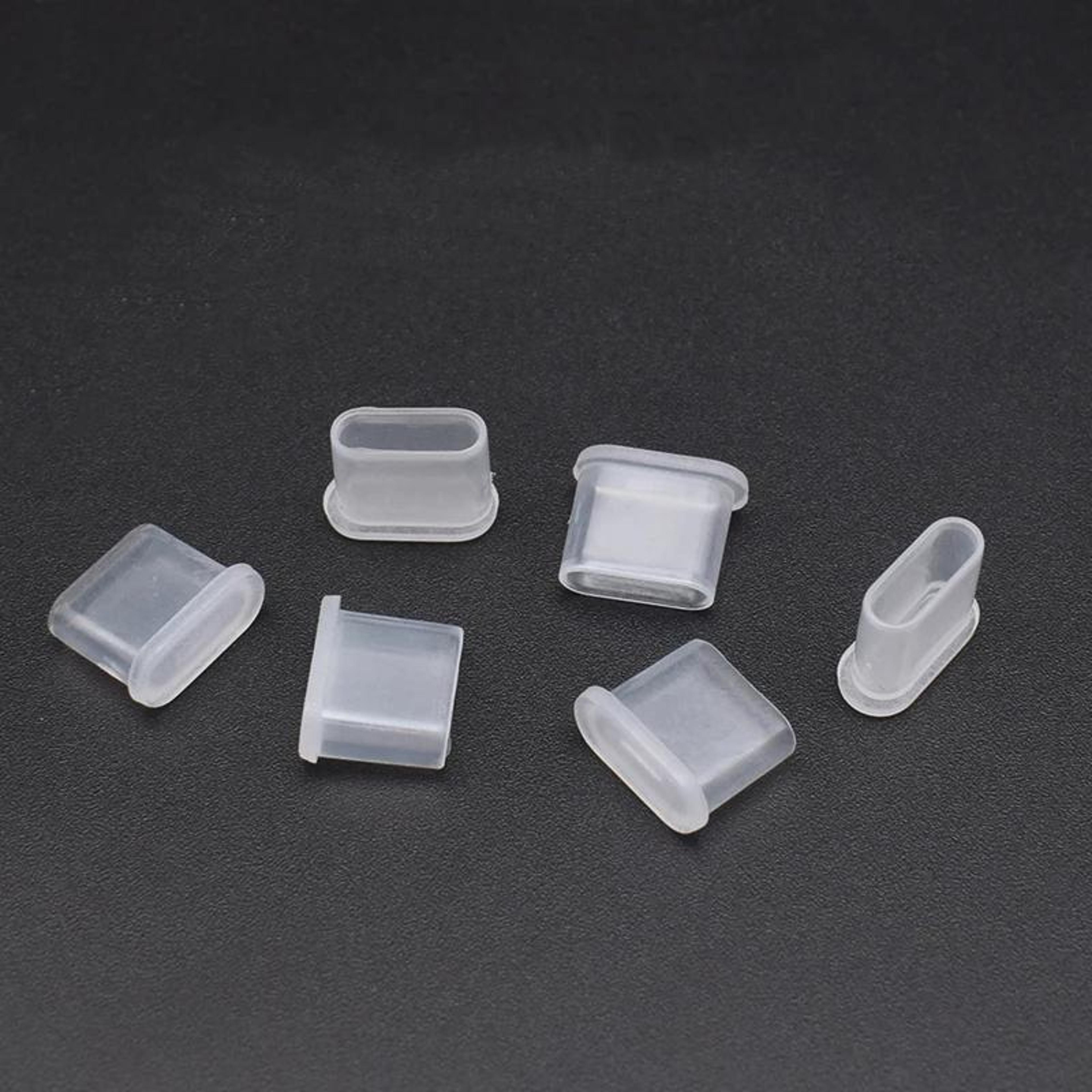 100 PCS Silicone Type C Dust Cap And USB C Plug Protector Covers 1