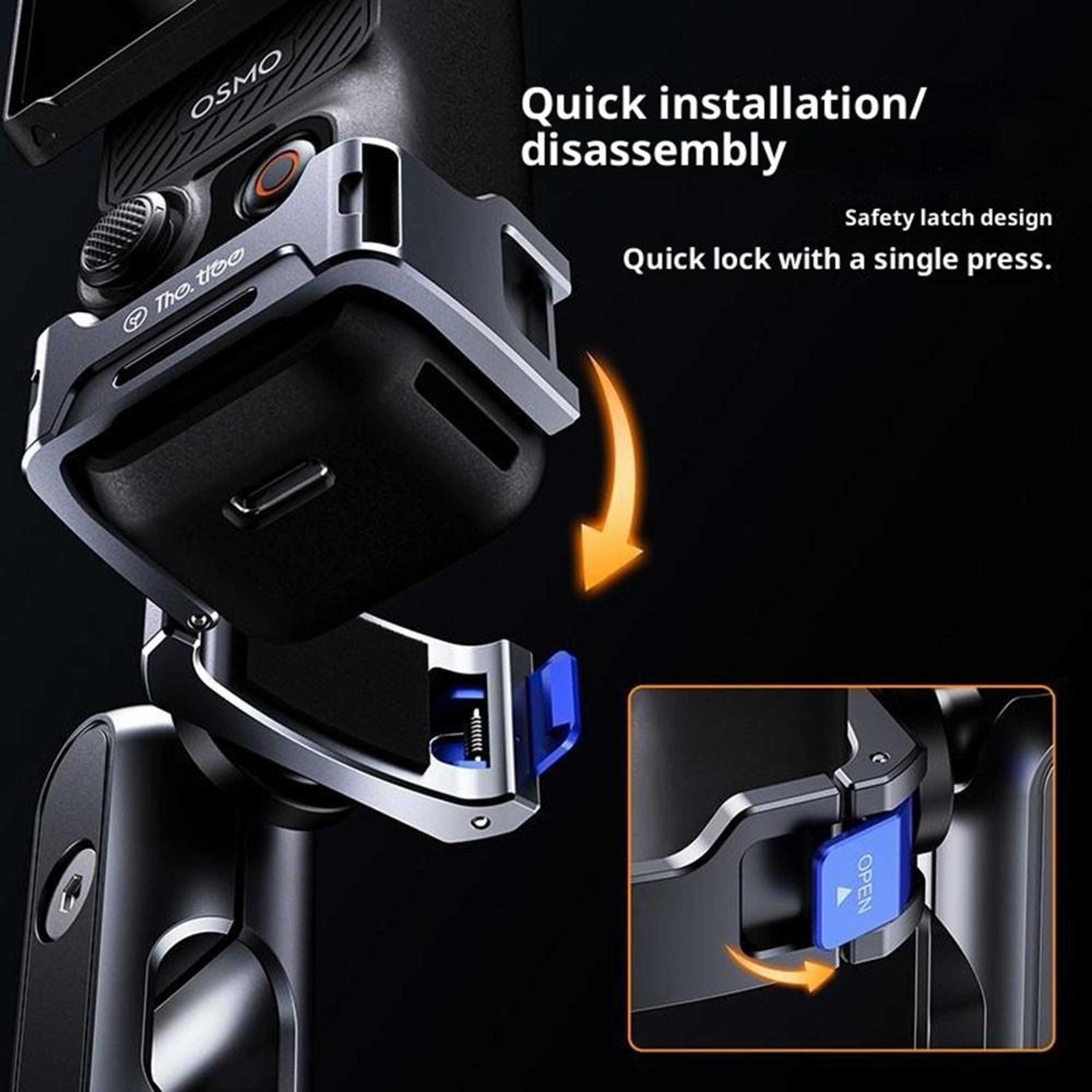 DJI Osmo Pocket 3 Vacuum Suction Mount Action Camera Car Shooting Bracket 4