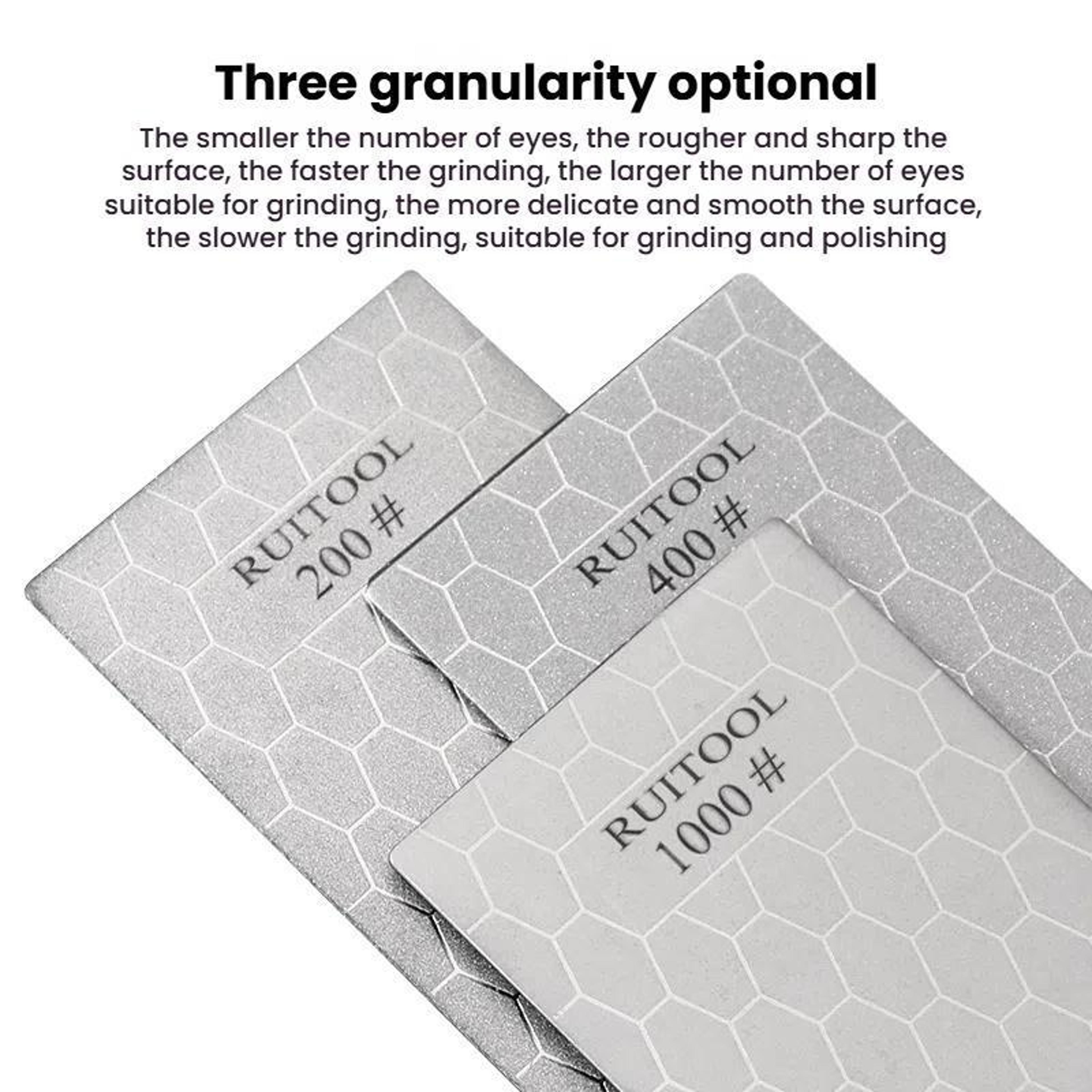 Premium Diamond Knife Sharpener Honeycomb Sharpening Plate For Kitchen Outdoor And Woodworking Blad 5