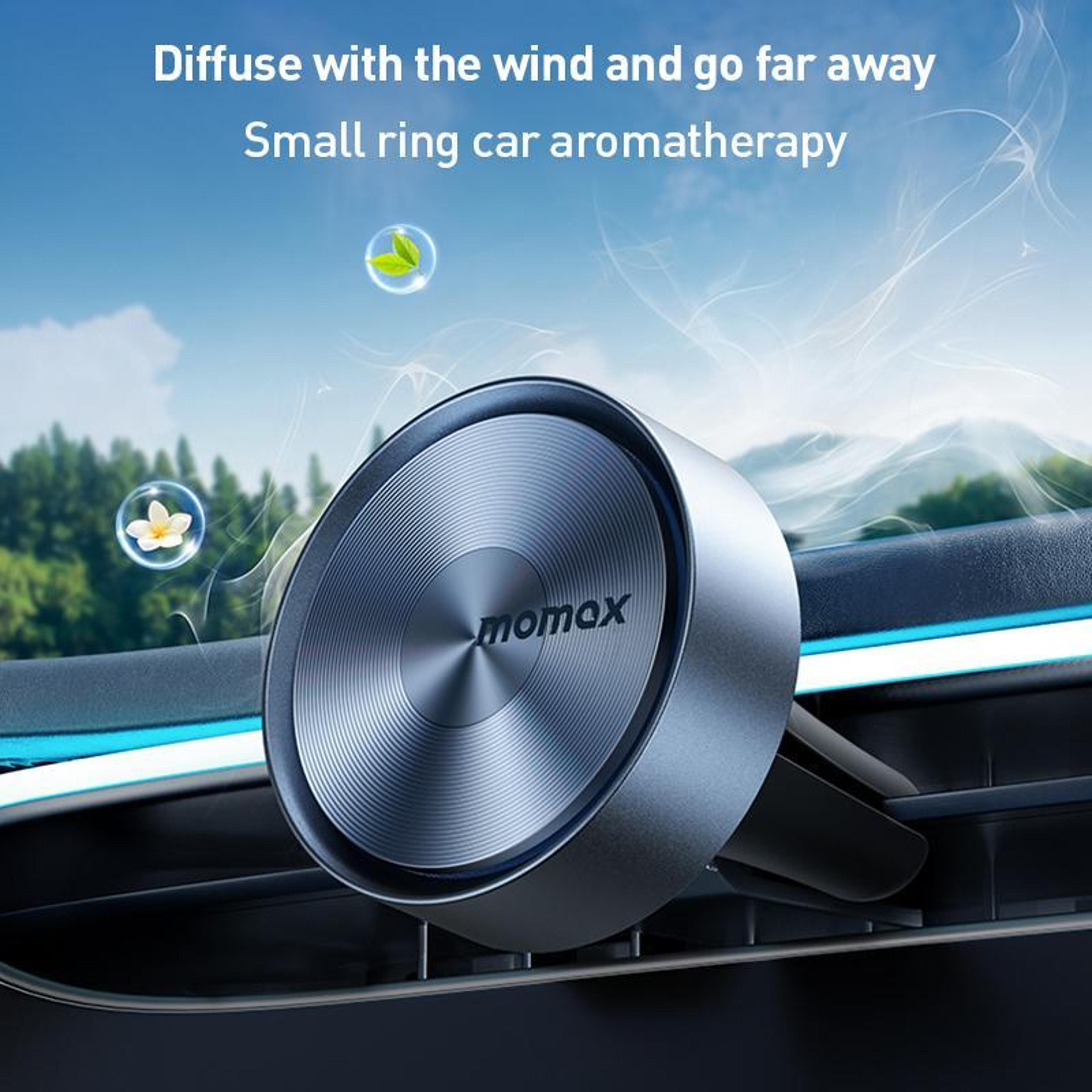Car Vent Diffuser Aromatherapy Ring Air Freshener With Long Lasting Natural Fragrance 1