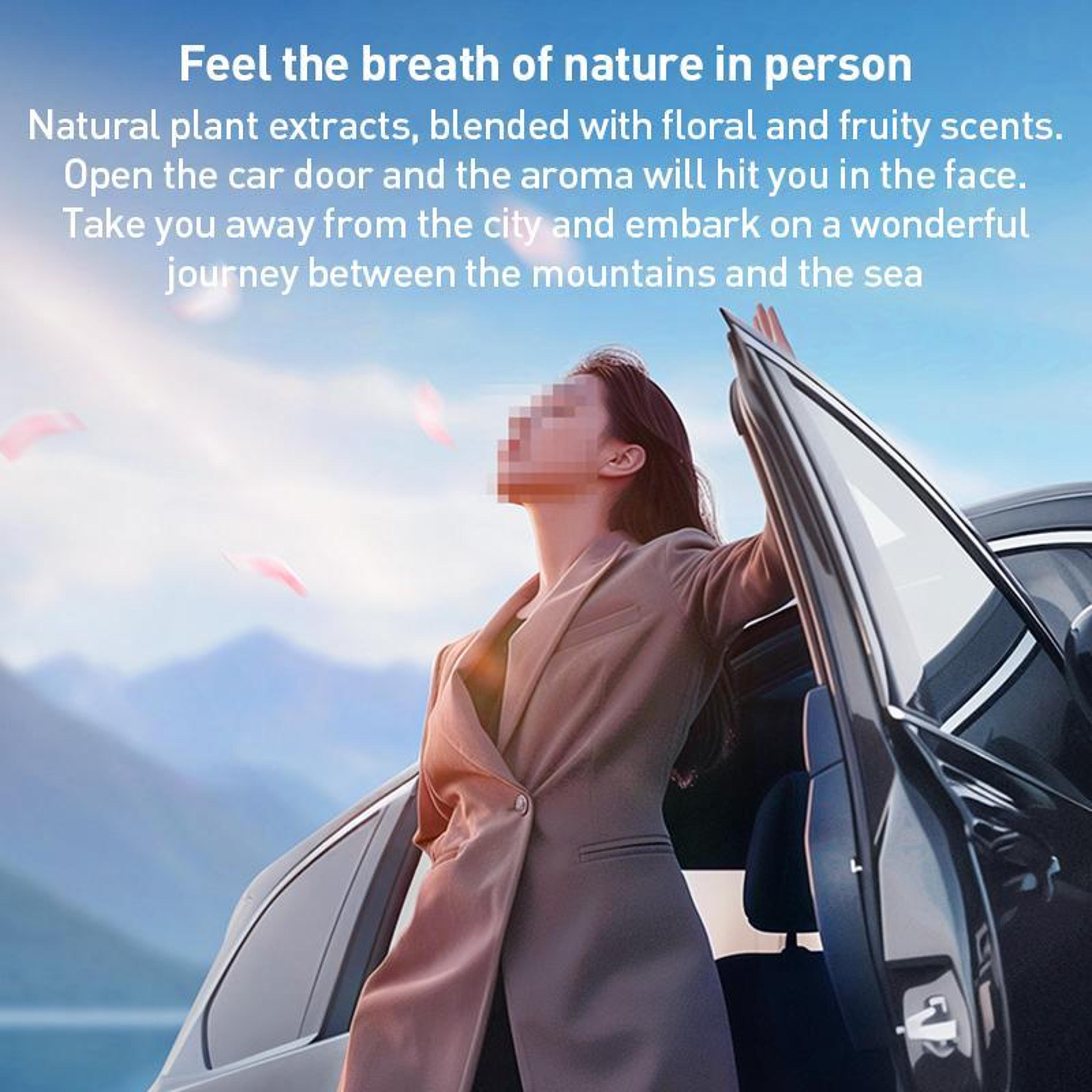 Car Vent Diffuser Aromatherapy Ring Air Freshener With Long Lasting Natural Fragrance 3