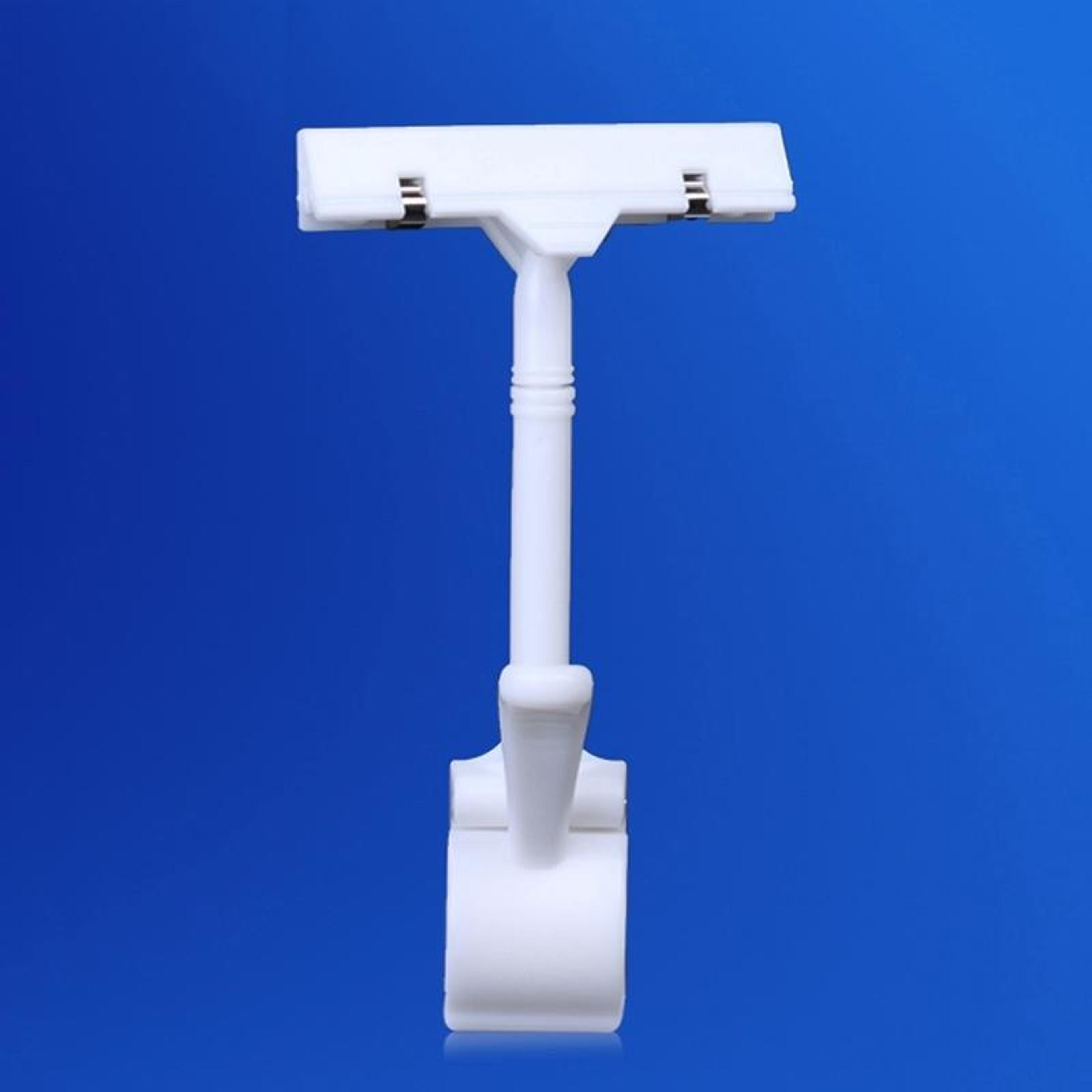 2pcs pop advertising clip retail price tag holder for supermarket promotional displays