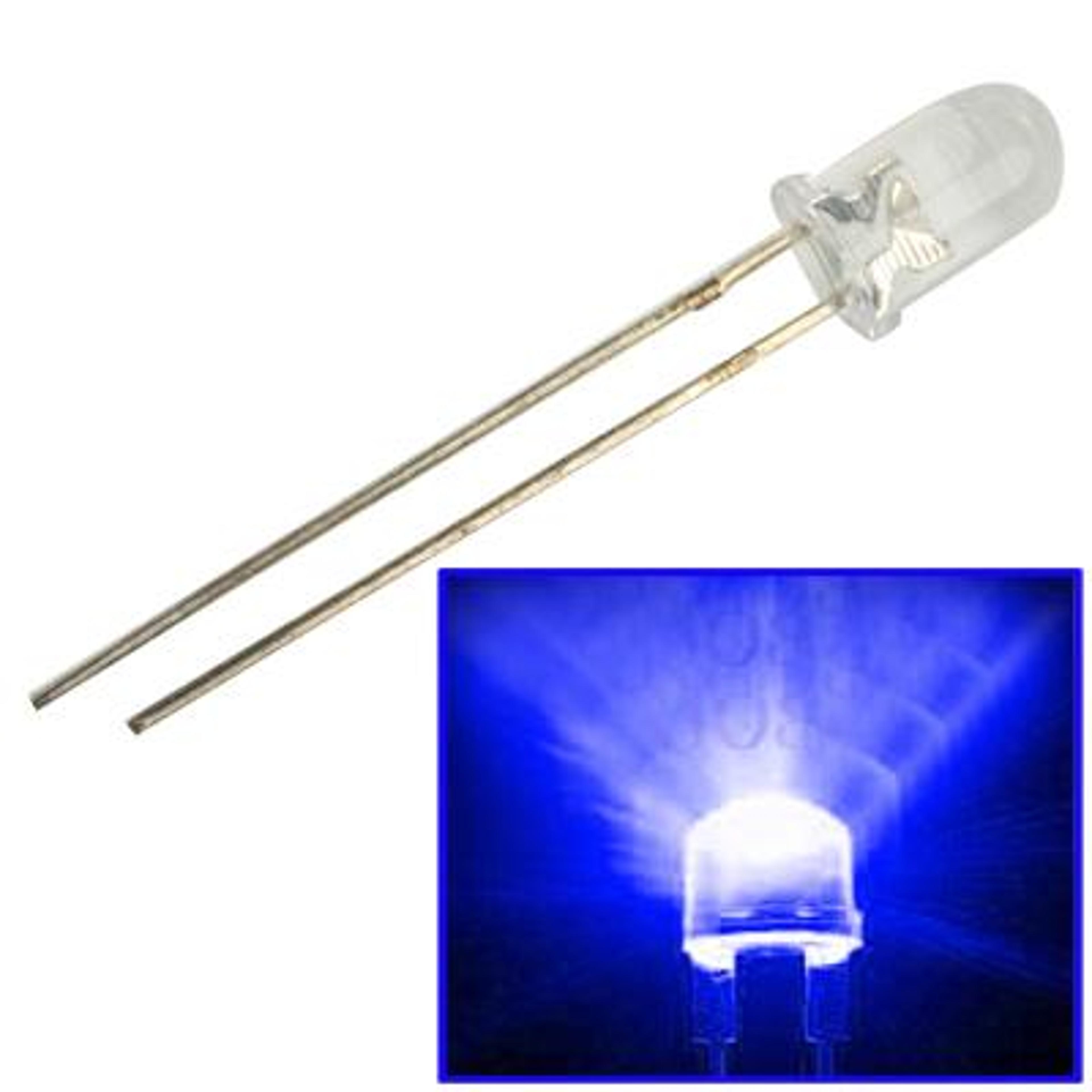 3mm LED Diodes Water Clear Round LED Lamps For Indicators And DIY Electronics 5