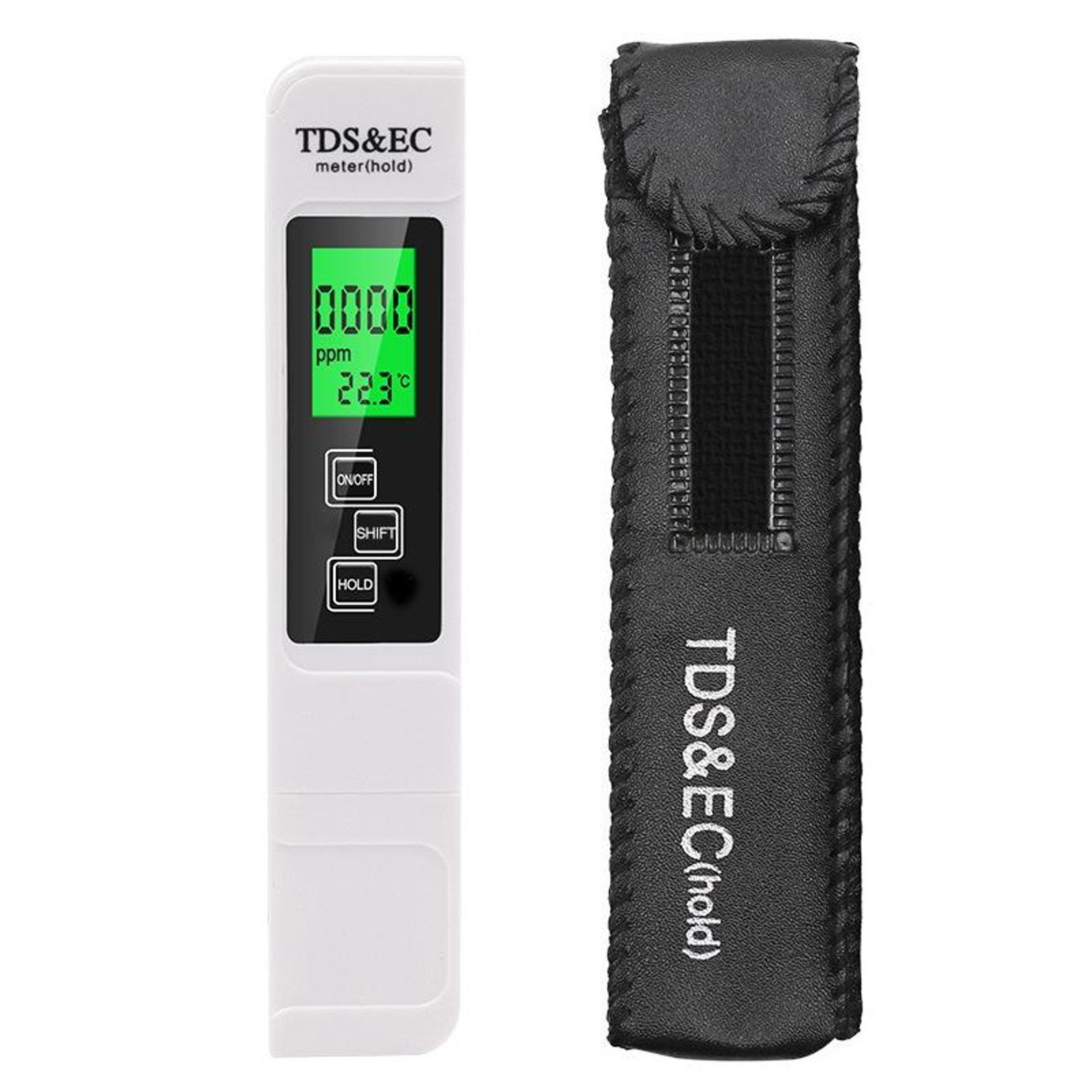 3in1 TDS EC Meter Water Quality Tester With Backlit LCD And Temperature Reading 6